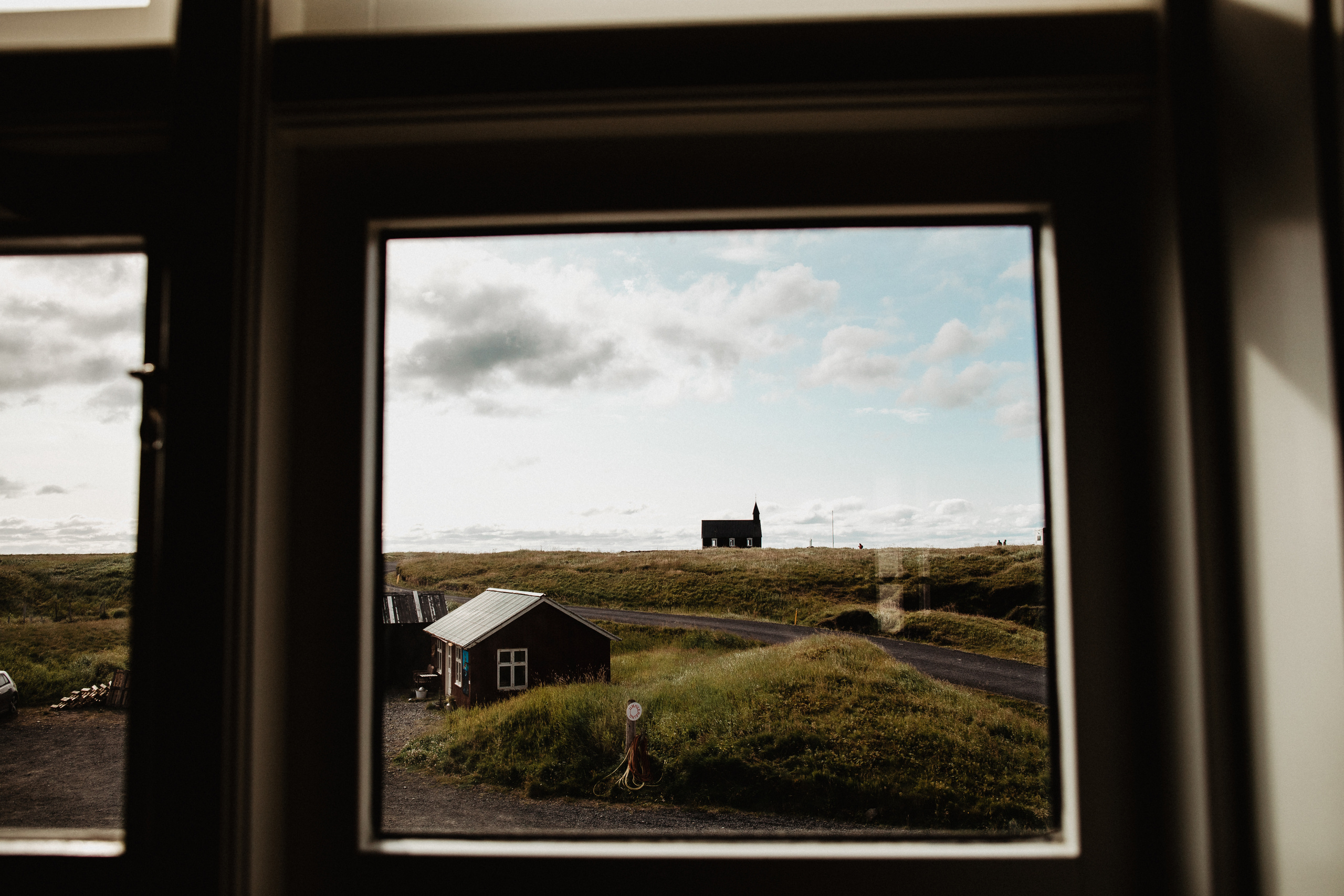 Wedding in Budir Iceland. Iceland elopement photographer & videographer