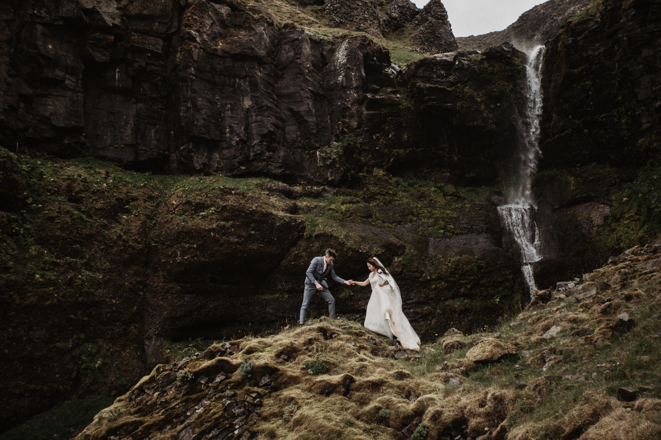 Wedding for two in Iceland. Iceland elopement photo and video | Nikolaichik Photo