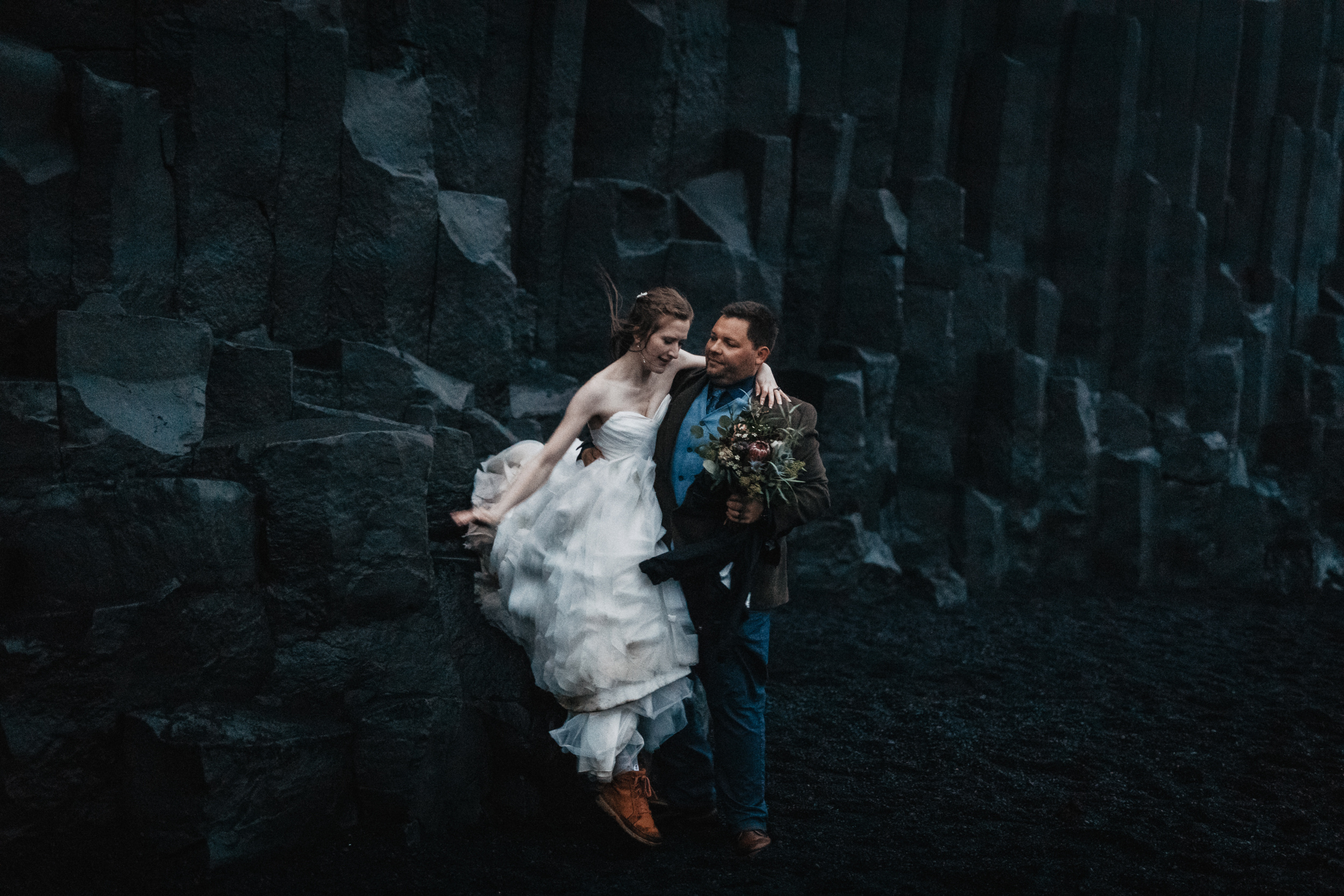 South Iceland elopement. Iceland elopement photographer & videographer