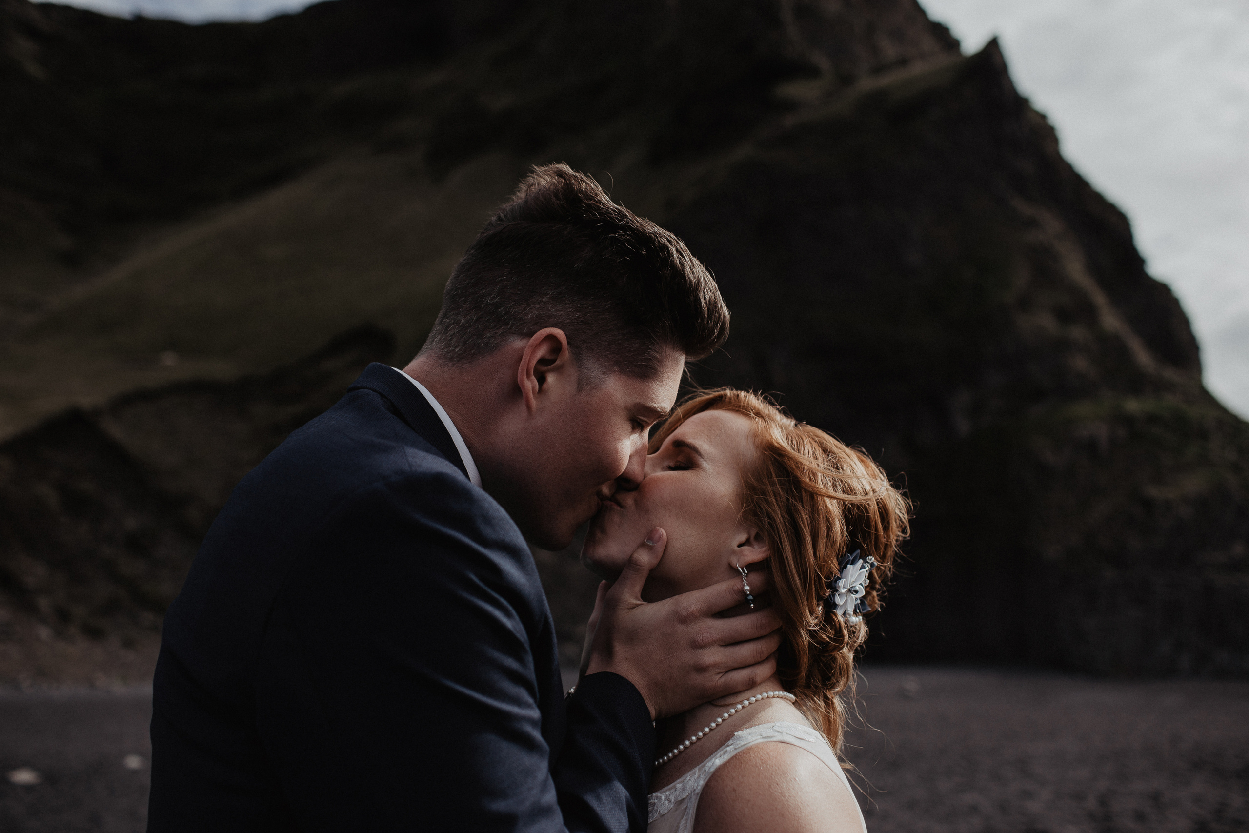 Black beach Iceland elopement | Iceland elopement photographer. Iceland elopement photographer & videographer