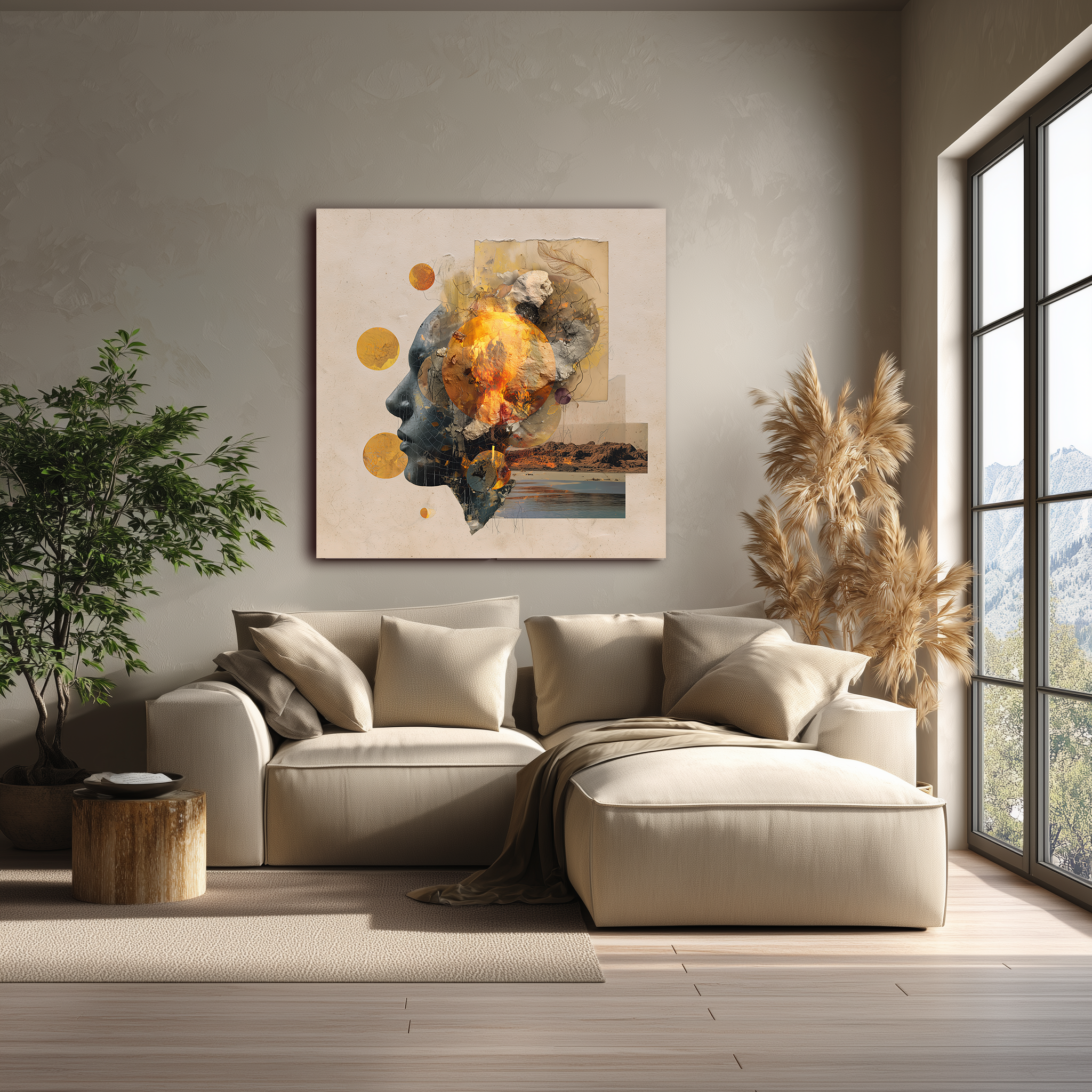 Digital Art Series “Voice of Silence”. Lolly Shine. Contemporary digital artist