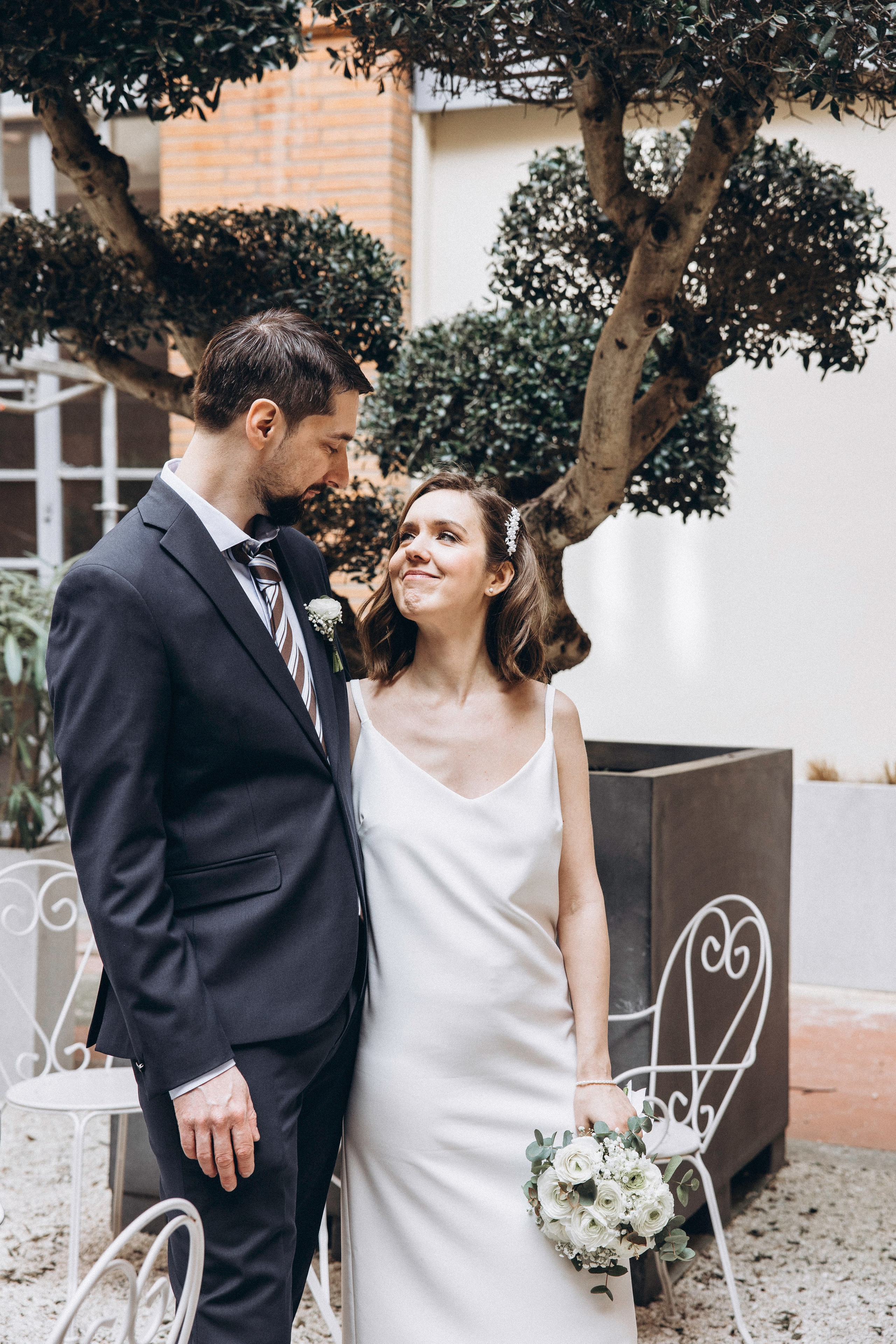 Камерная свадебная фотосессия в Тулузе для Анны и Жюльен. Евгения Смирнова — фотограф в Тулузе и юго-западной Франции