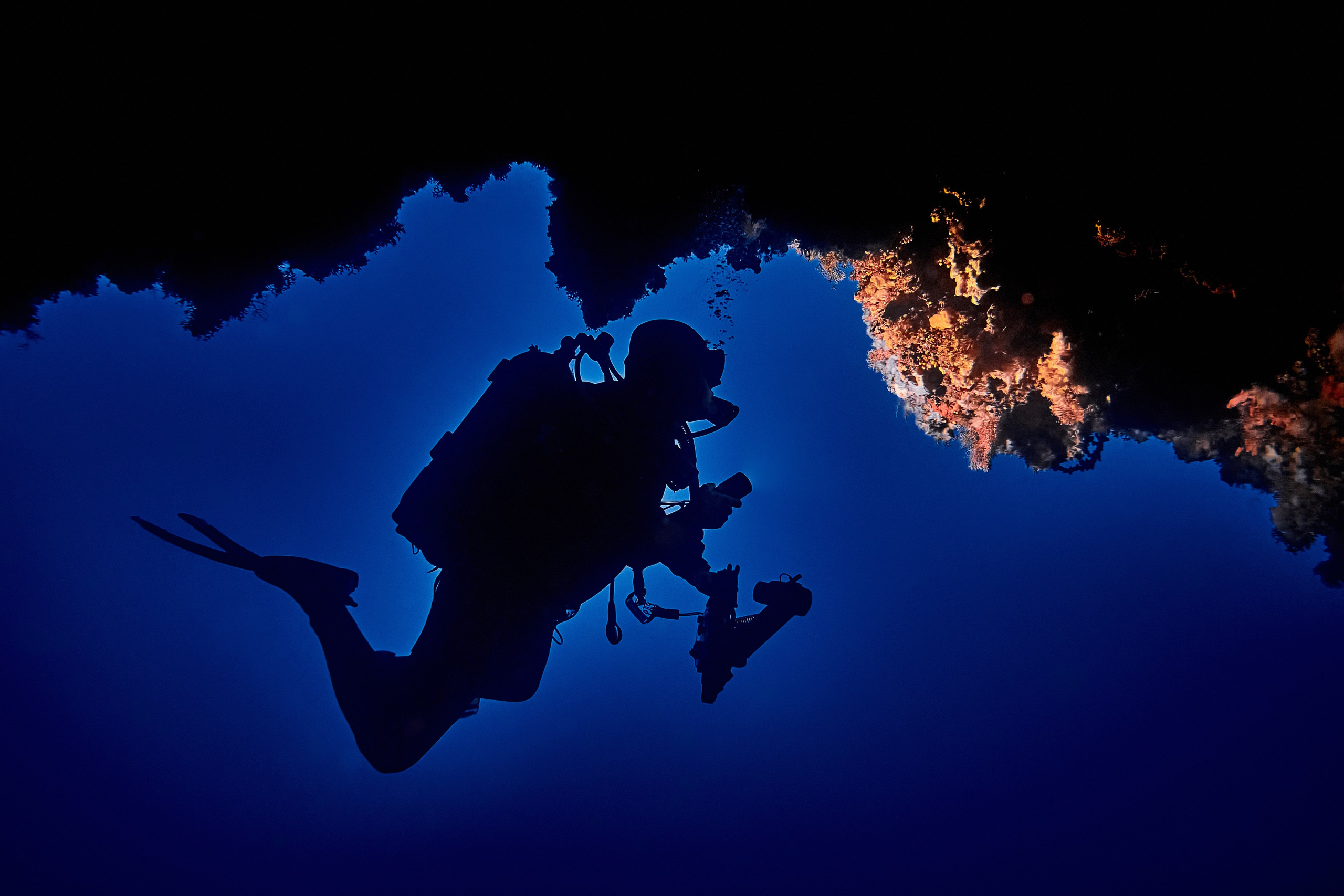 Podwodny fotograf - Andriej Szypilow - underwater photography. Tajemnica - wielka, głęboka i wszechobecna - to jest ta jakość, której przede wszystkim szukam w fotografii podwodnej...