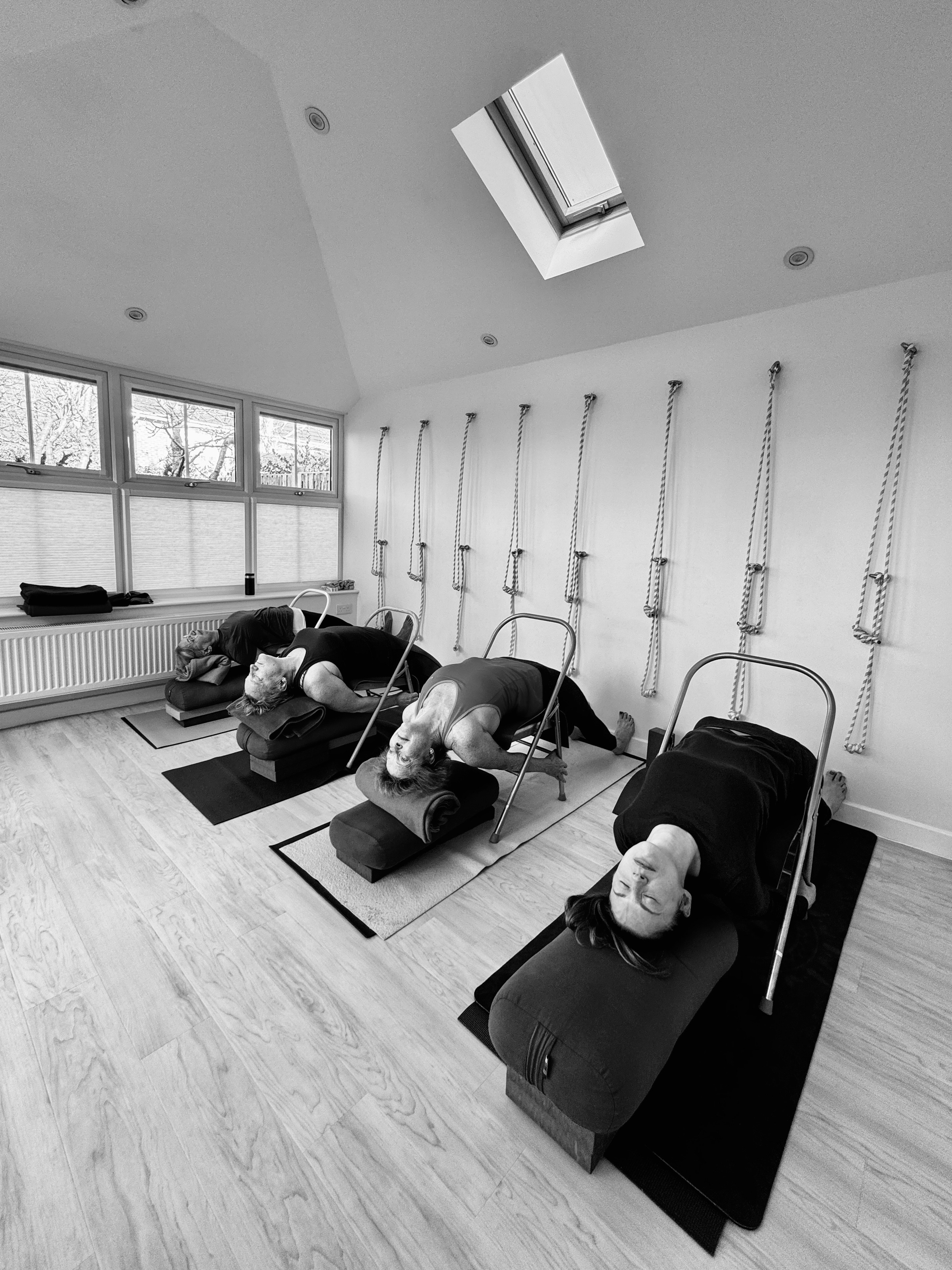 Iyengar yoga classes in private studio in Solihull. Iyengar Yoga in Solihull with Irina Zoteeva