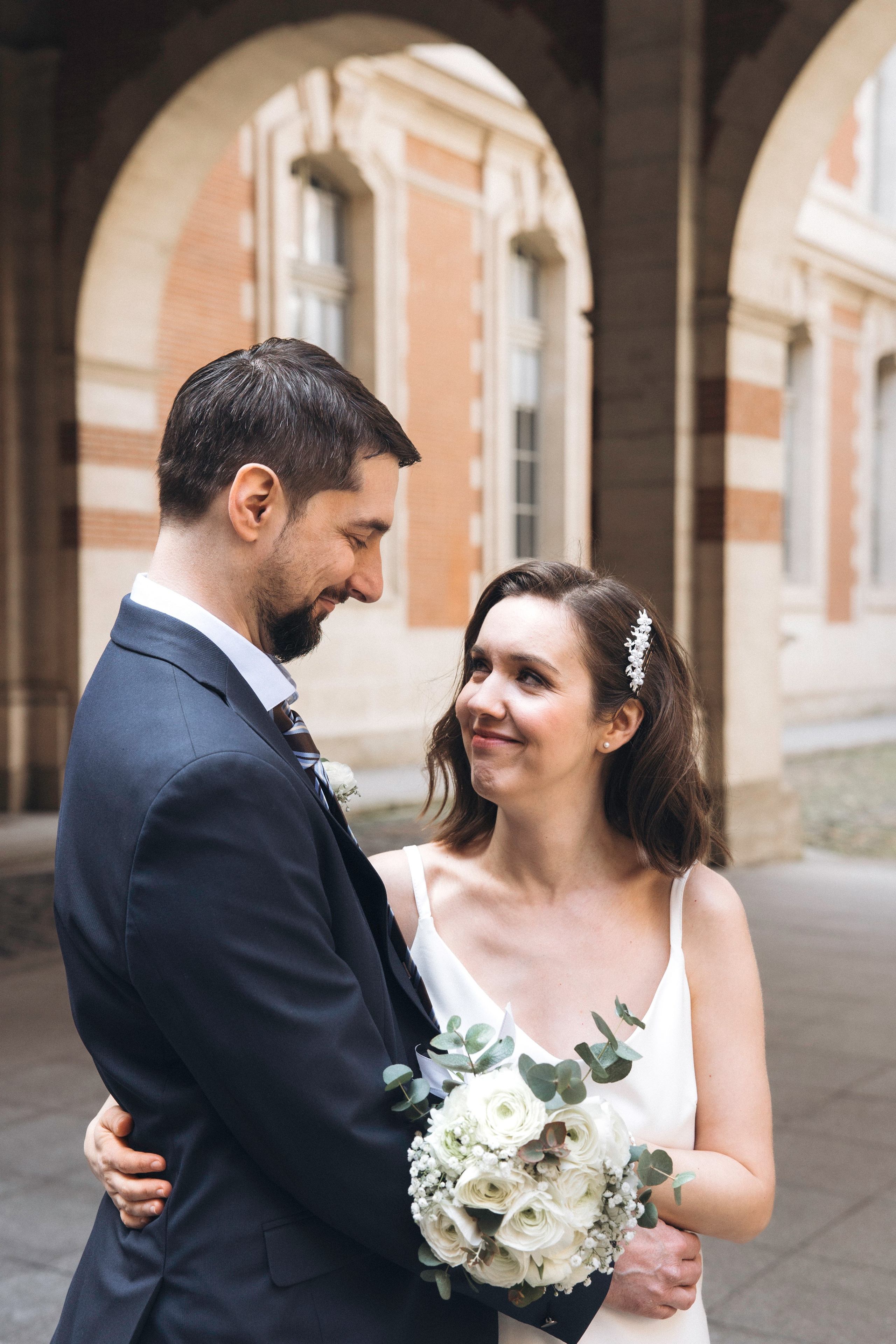 Камерная свадебная фотосессия в Тулузе для Анны и Жюльен. Евгения Смирнова — фотограф в Тулузе и юго-западной Франции