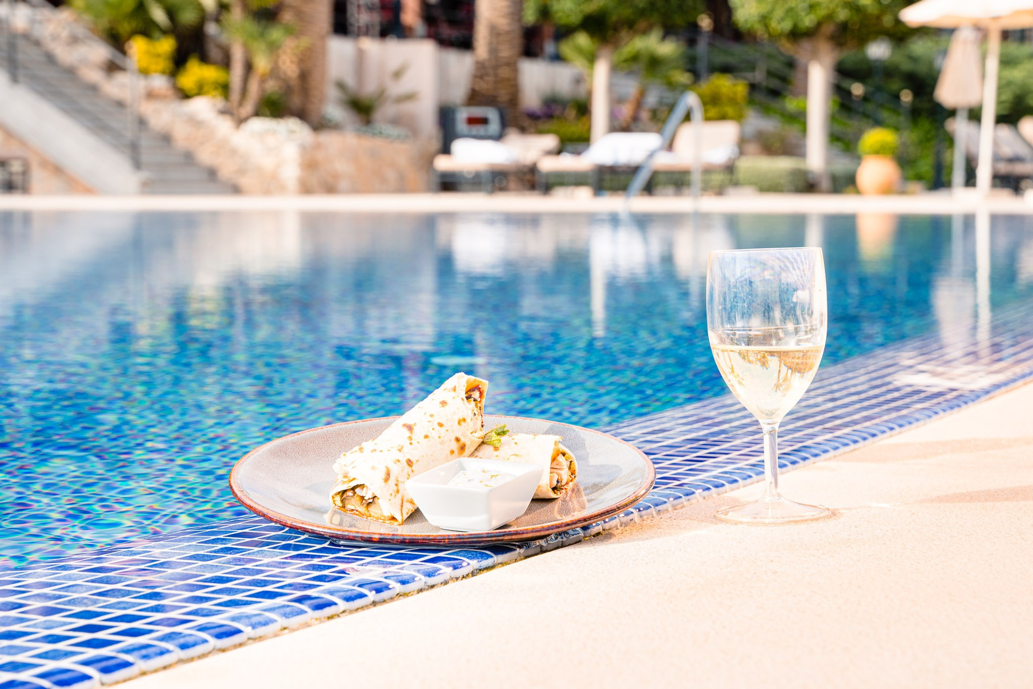 Fotografía de comida en Es Castell, Hotel Castillo Son Vida. Mallorca Wedding, Corporate & Social Photographer