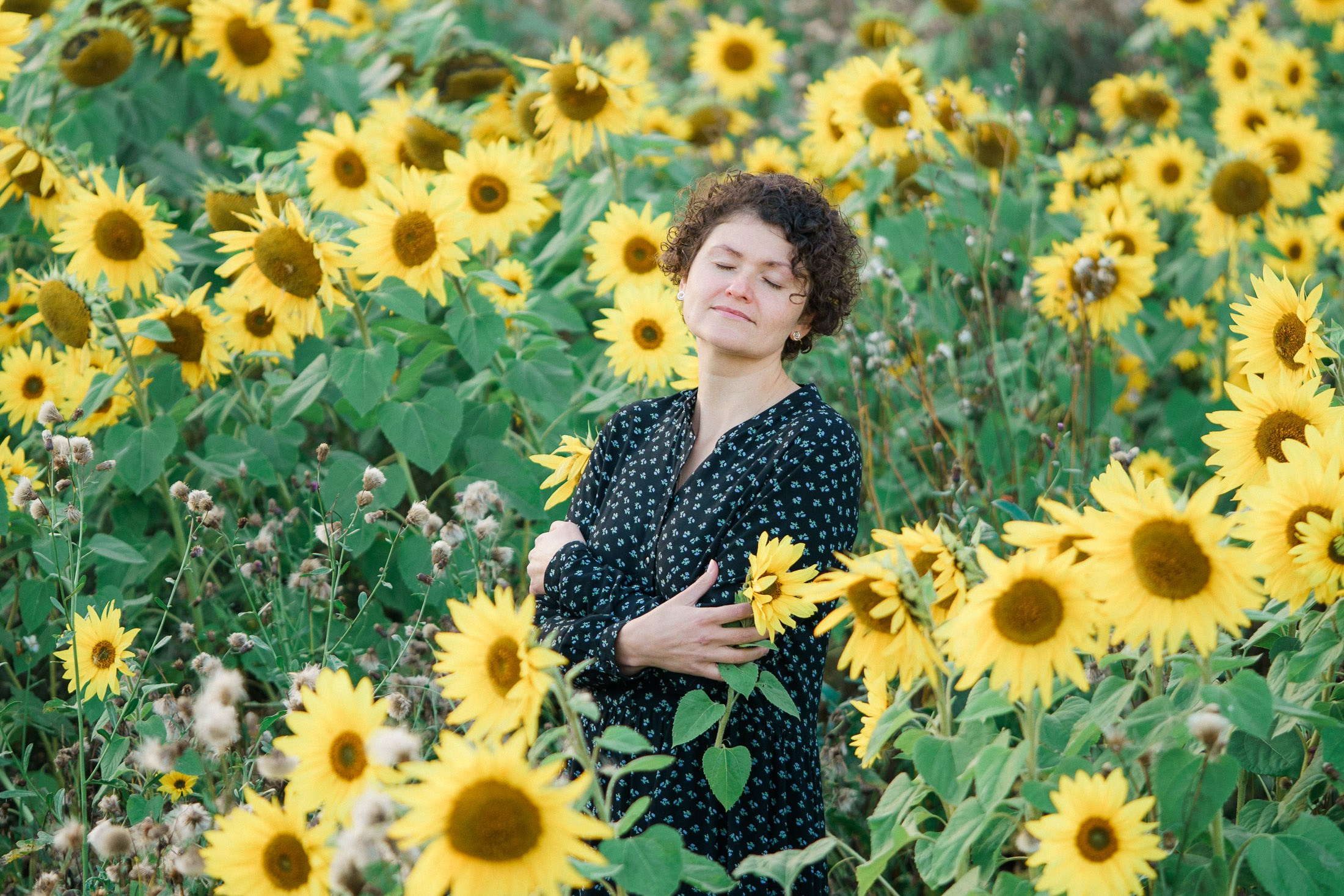 Kuvaukset kirsikkapuistossa