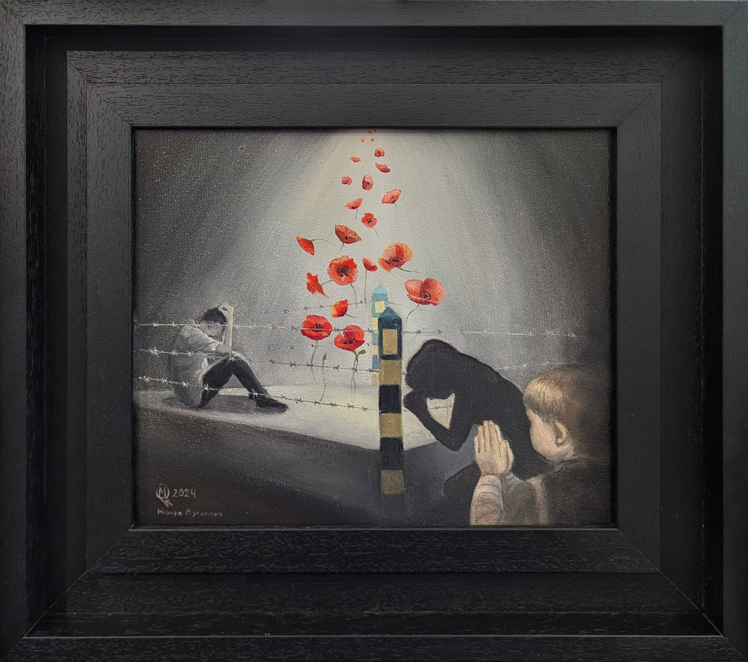 Surrealist artist Mariya Myronova based in Cambridge UK