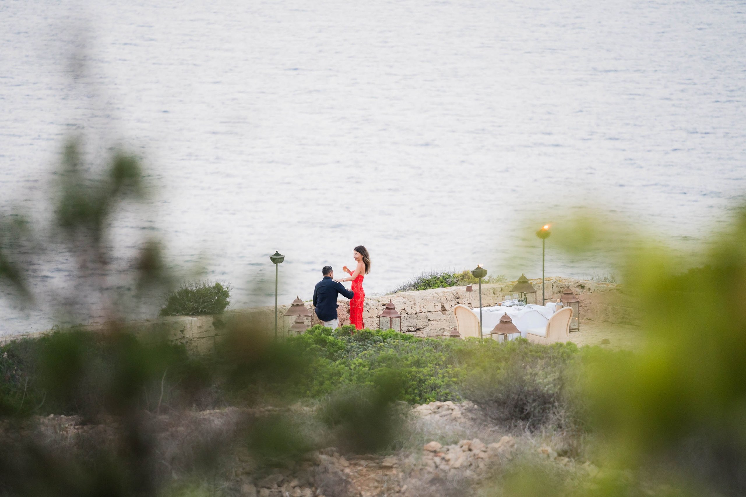 Wedding Proposal in Mallorca. Mallorca Wedding, Corporate & Social Photographer