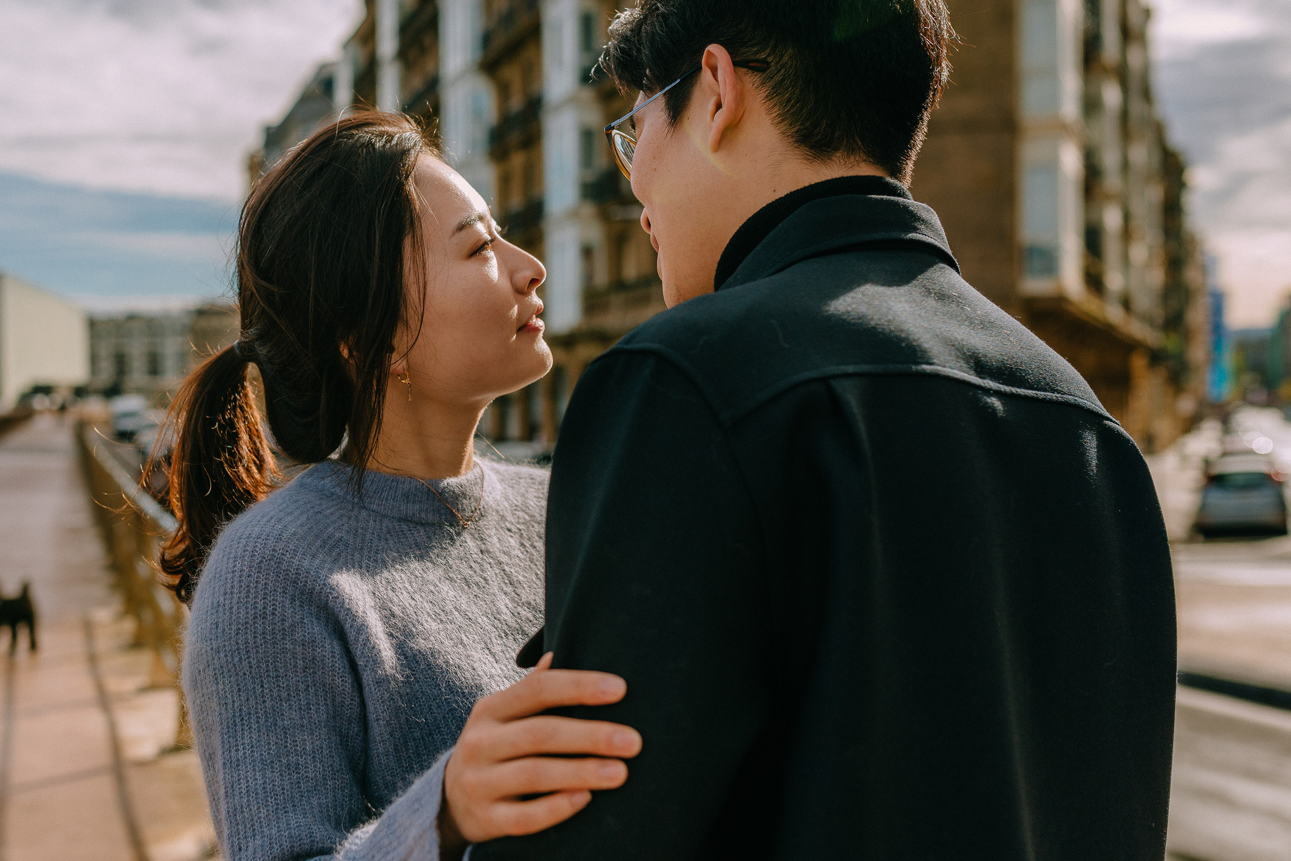 Couple photoshoot in San-Sebastian. Photographer in Bilbao Irina Makou