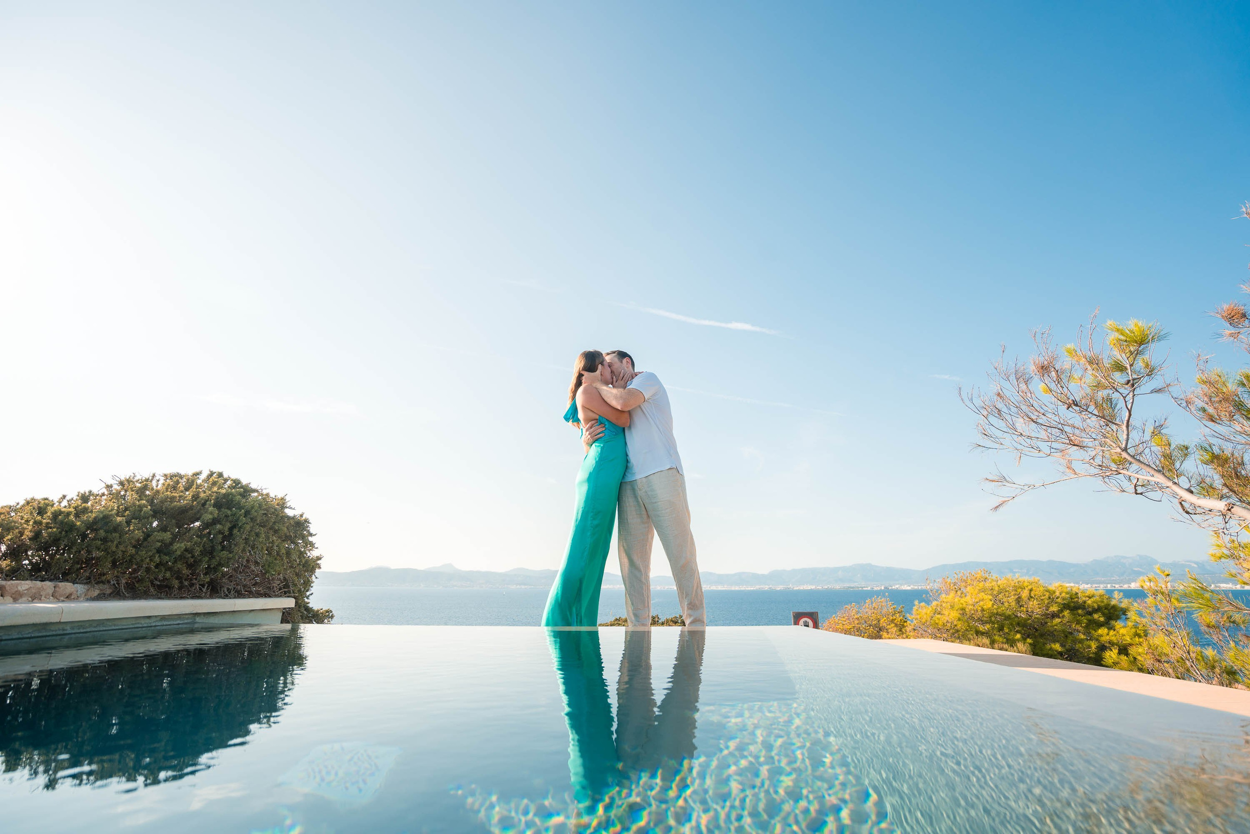 Wedding Proposal at Cap Rocat venue. Mallorca Wedding, Corporate & Social Photographer