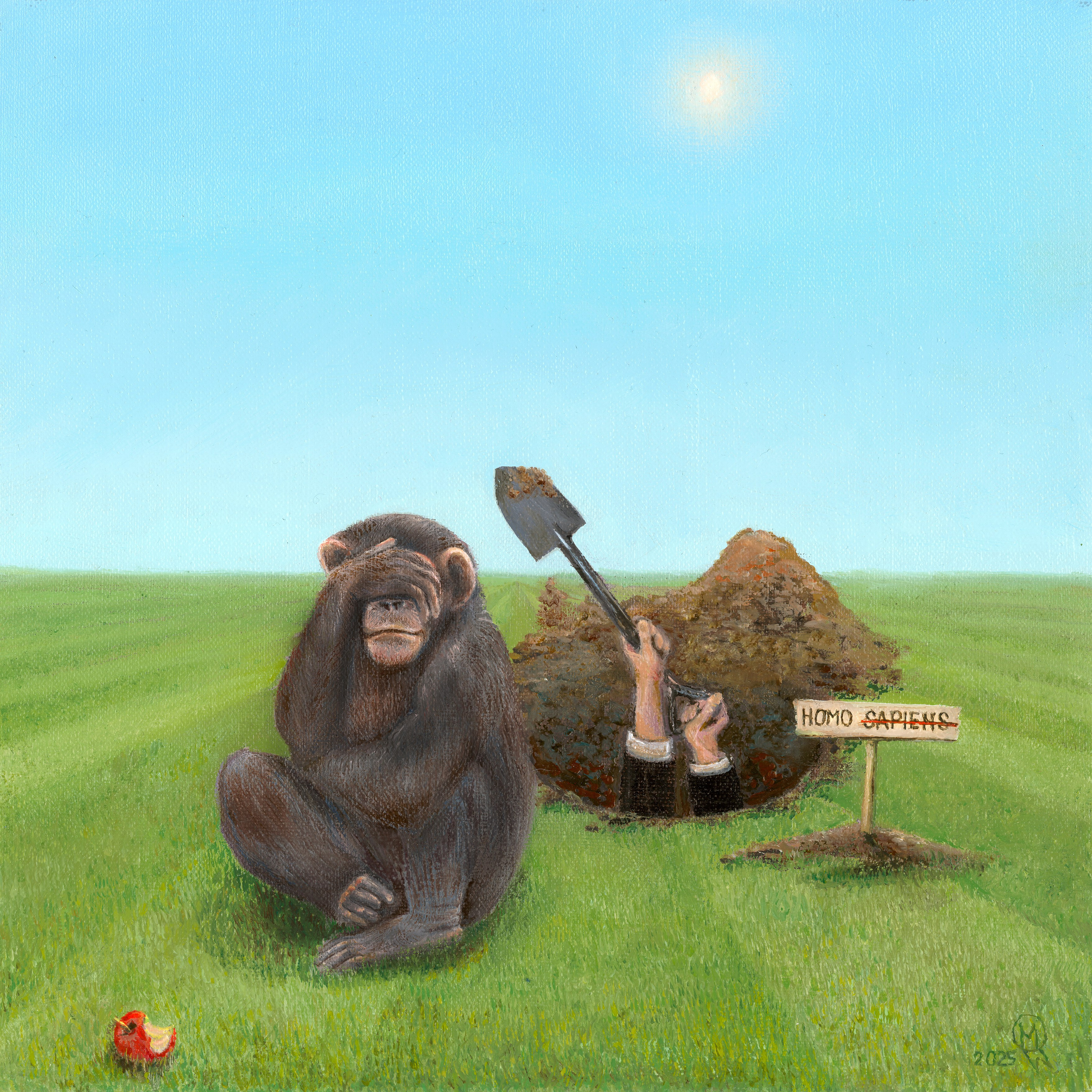 Surrealist artist Mariya Myronova based in Cambridge UK