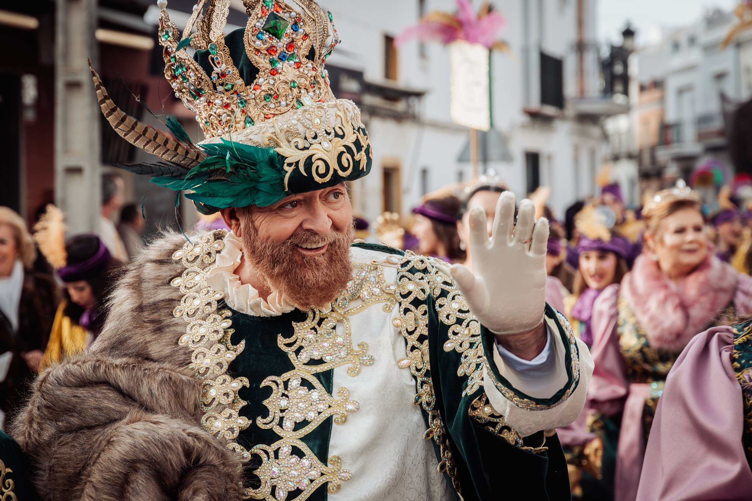 Los colores y la magia de la Cabalgata de Reyes reflejados en Gaspar. Bolery Fotografía