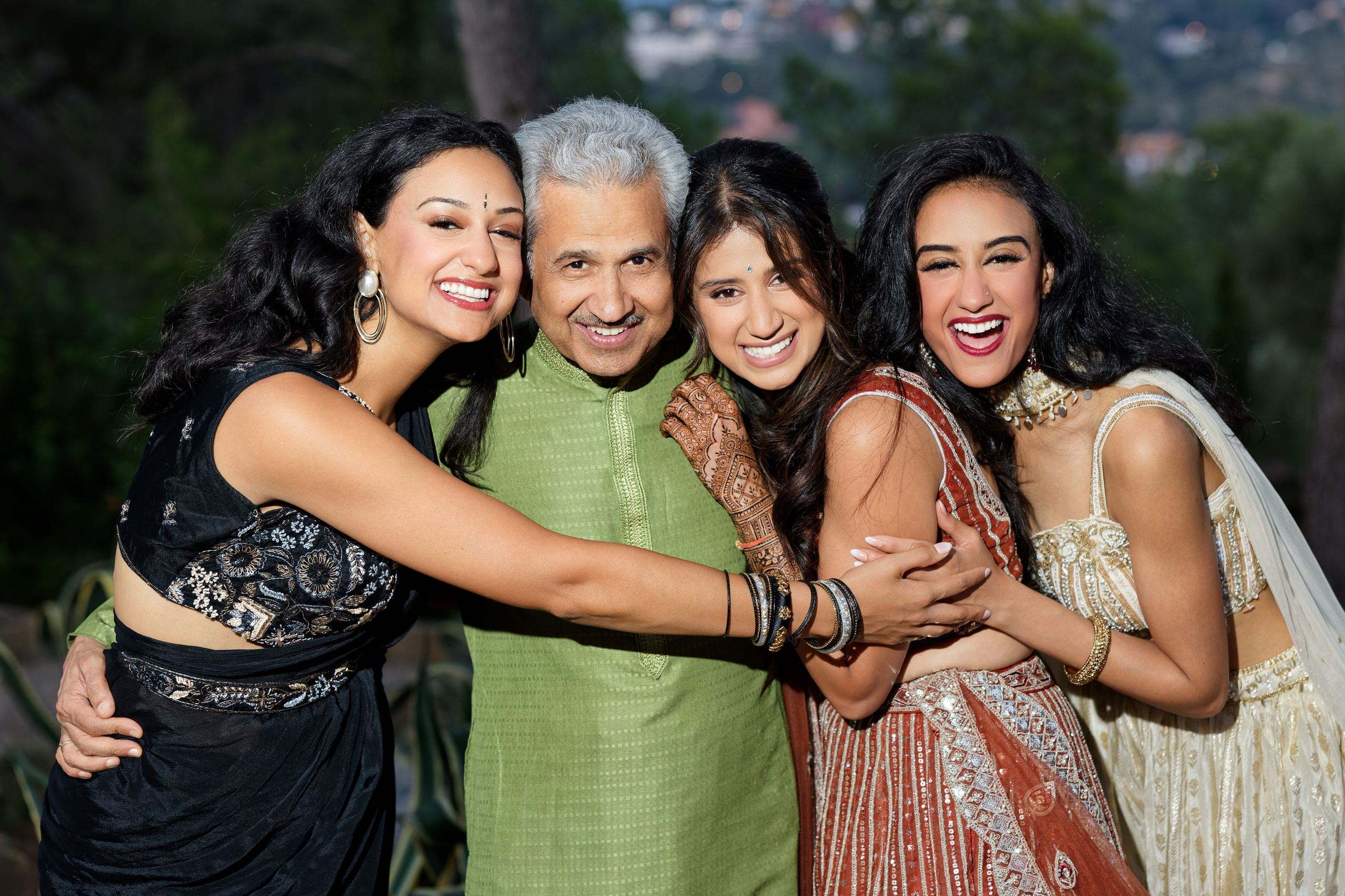 Indian wedding Haldi Ceremony & Mehndi Night at Masia Nur, Sitges, Spain Preview