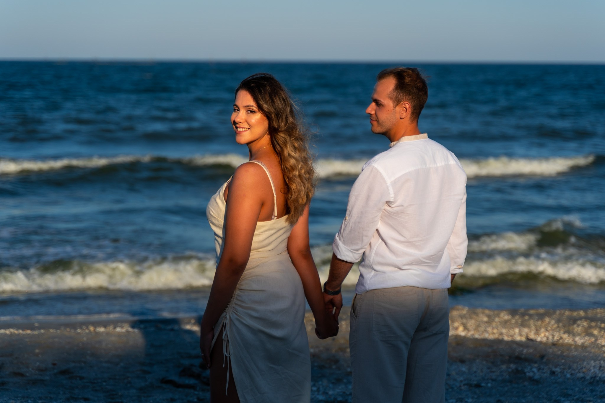 Sedinta foto pe plaja