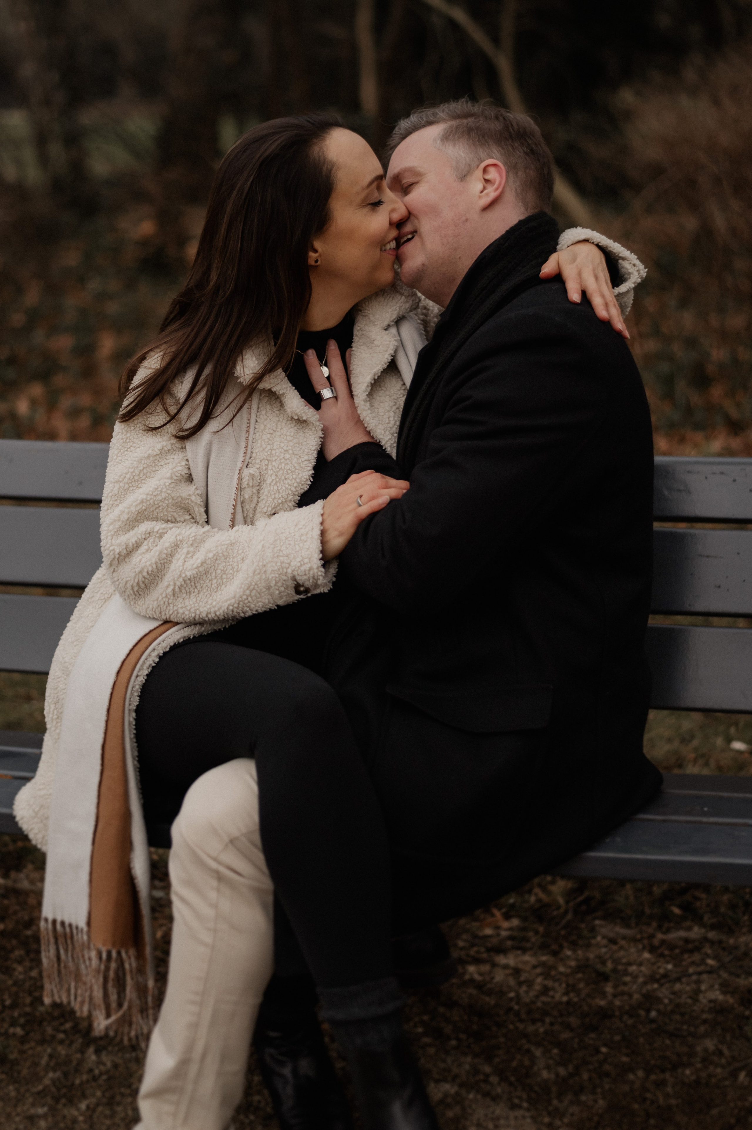 Love Story in Hofgarten Ansbach. Фотограф в Нюрнберге Ирина Менерт из Ансбаха