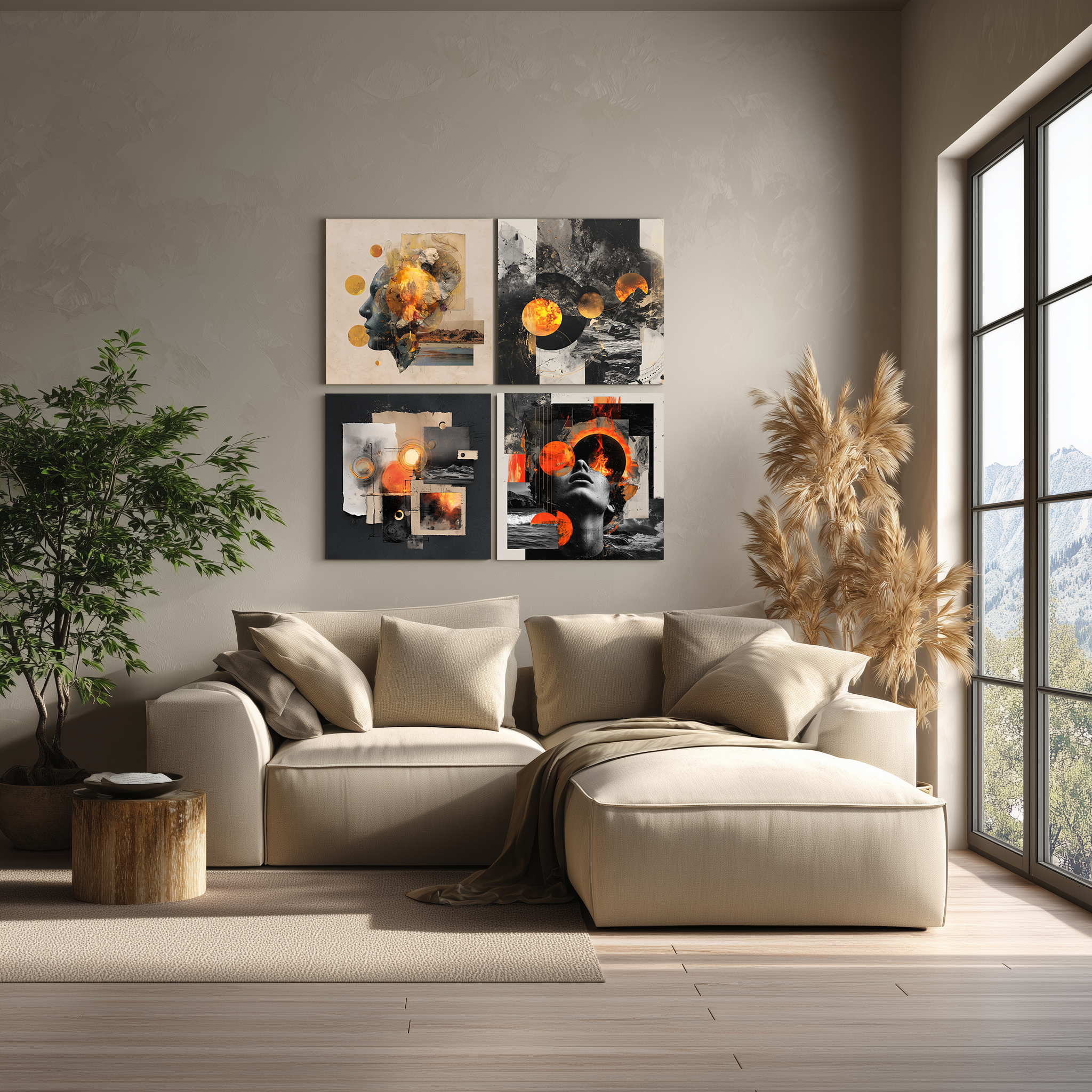 Digital Art Series “Voice of Silence”. Lolly Shine. Contemporary digital artist