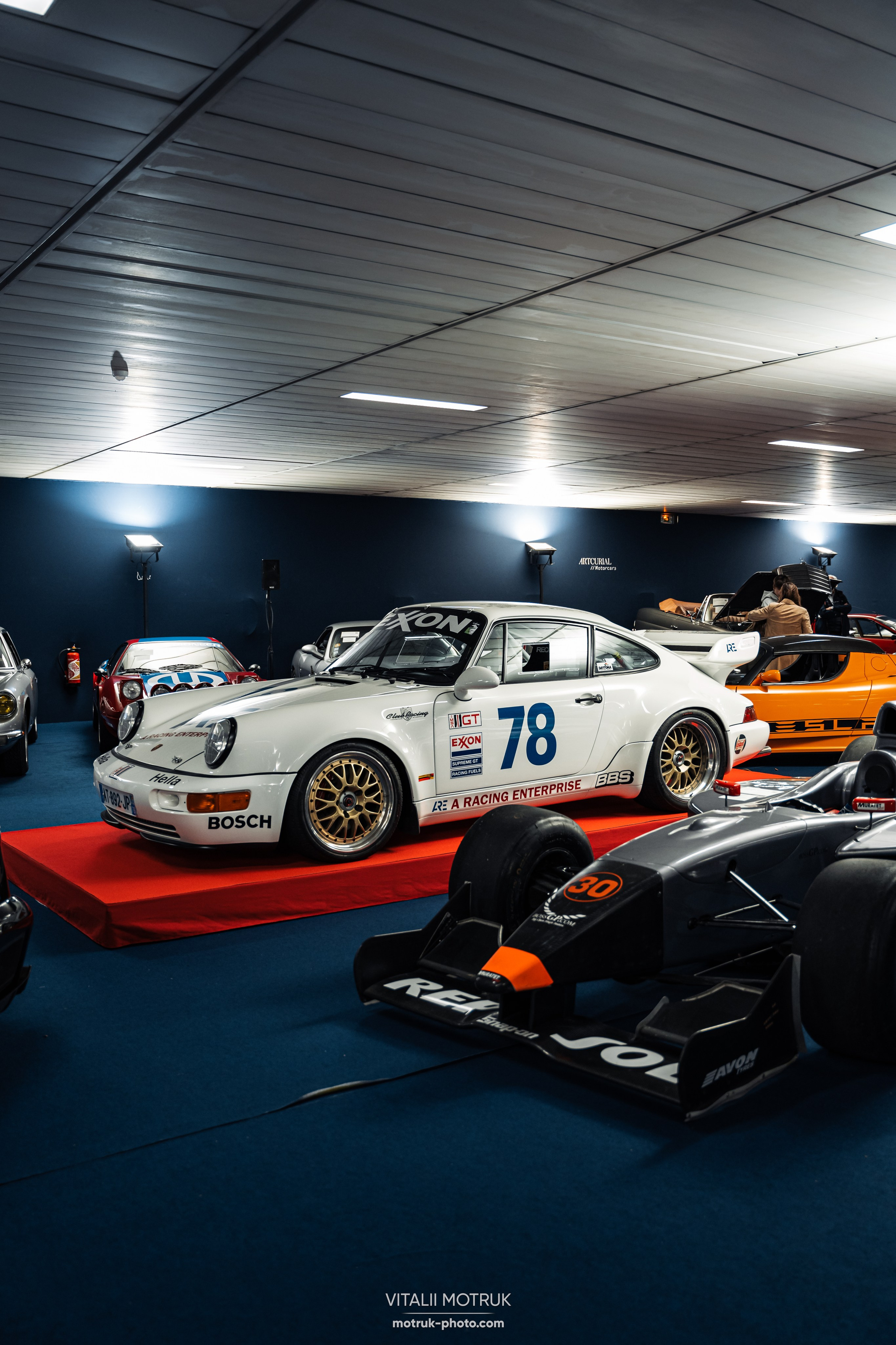 Artcurial Motorсars 2023. Photographe de voitures à Paris — Vitalii Motruk