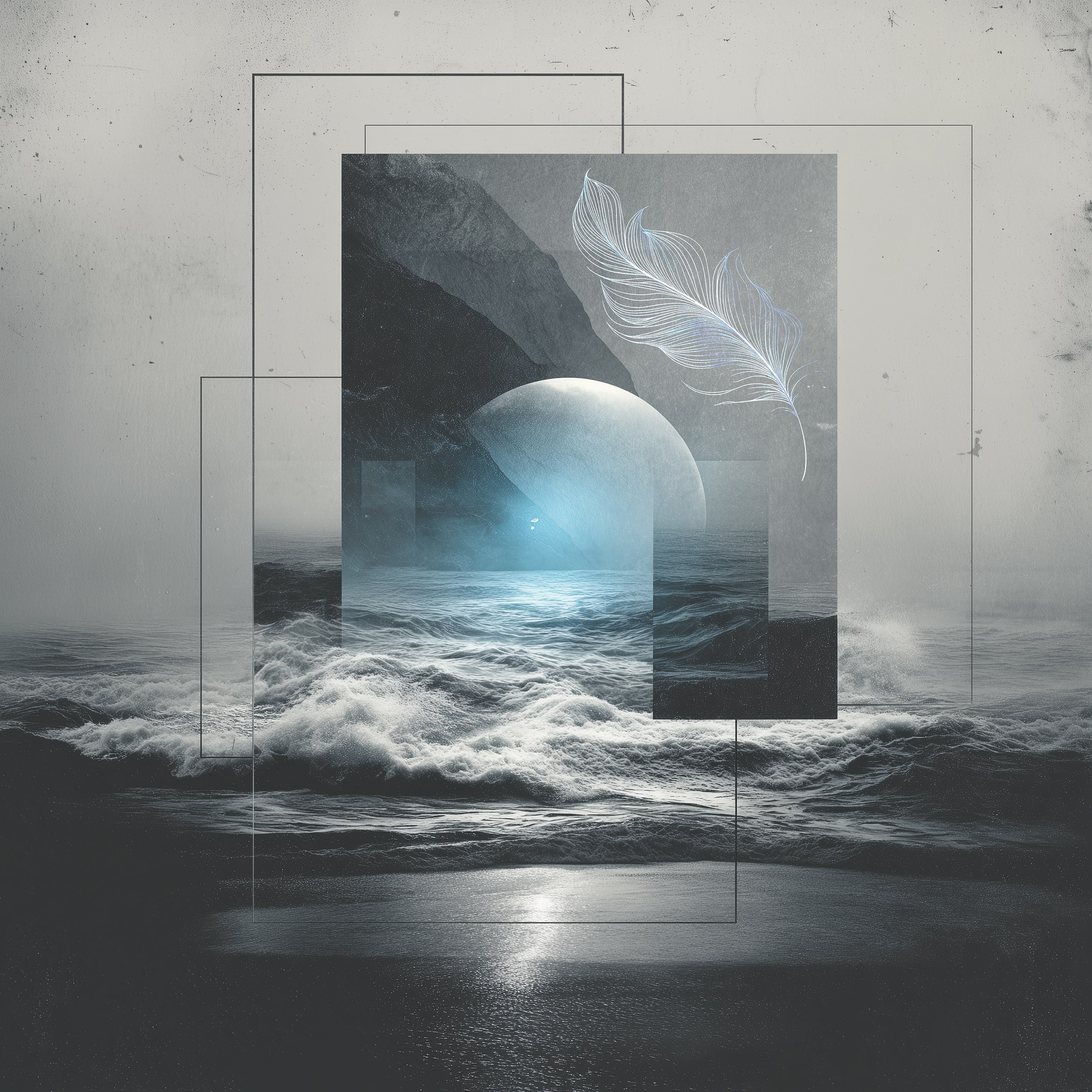 Digital Art Series “Voice of Silence”. Lolly Shine. Contemporary digital artist