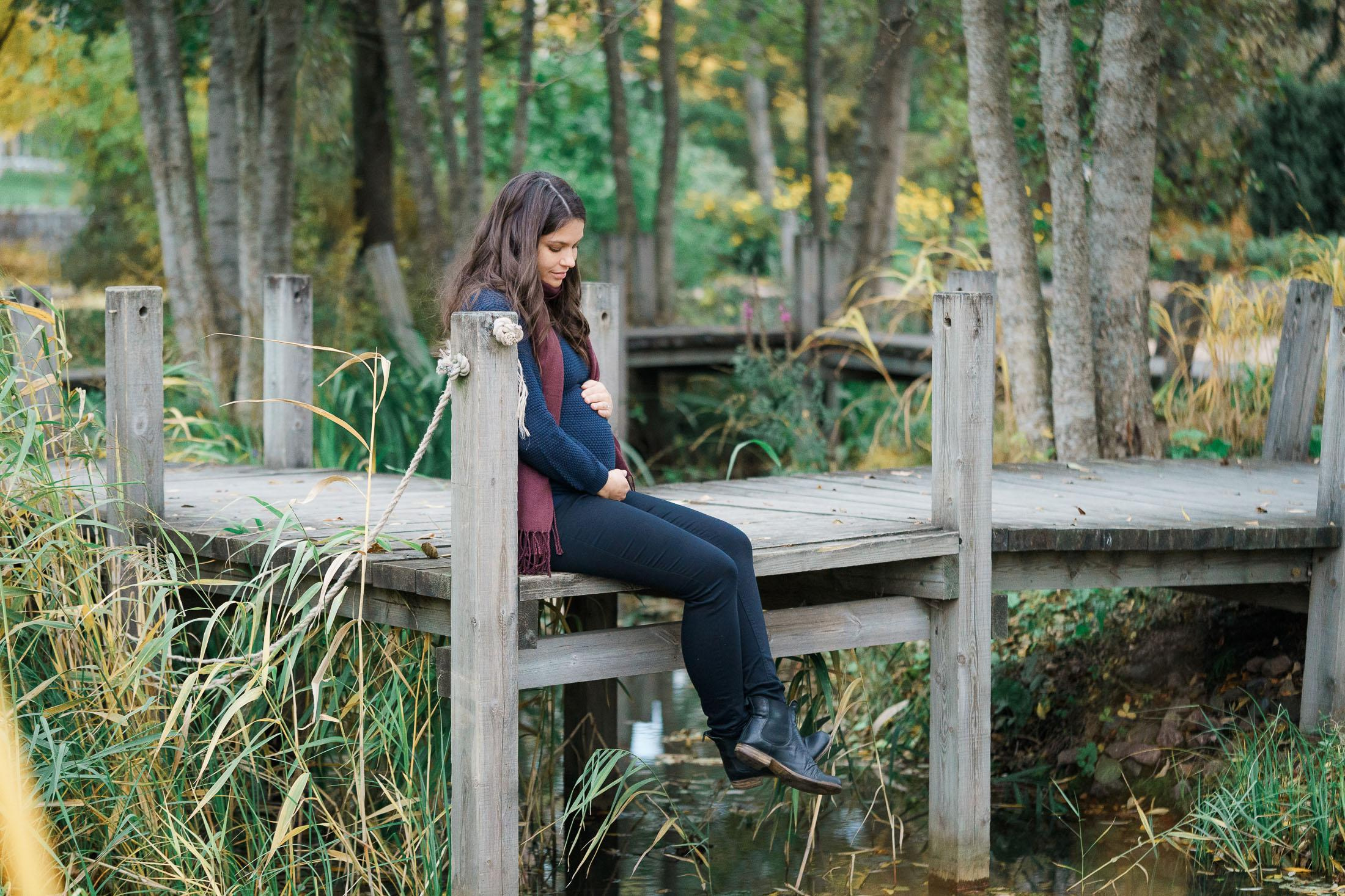 Syksyinen raskauskuvaus Espoossa