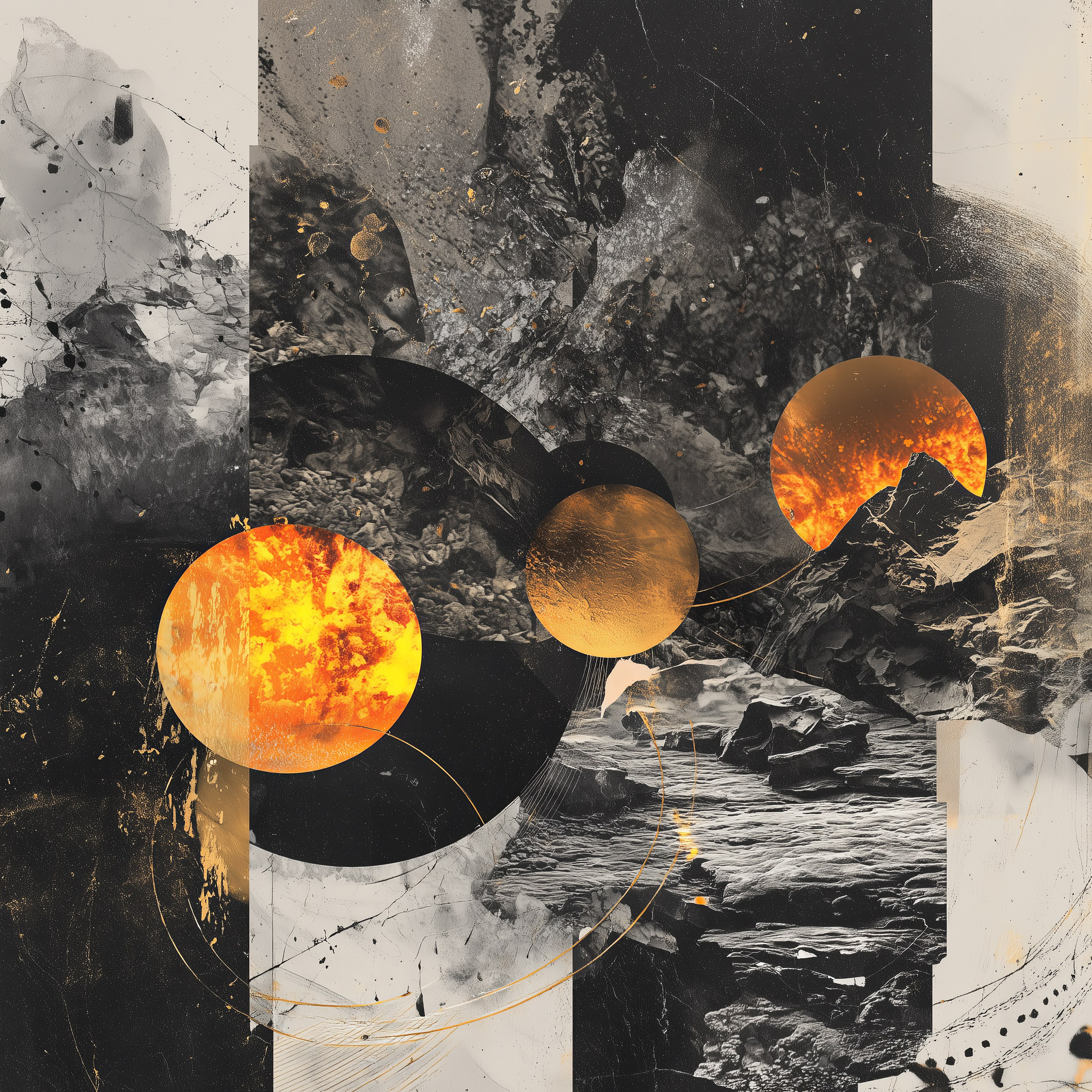 Digital Art Series “Voice of Silence”. Lolly Shine. Contemporary digital artist