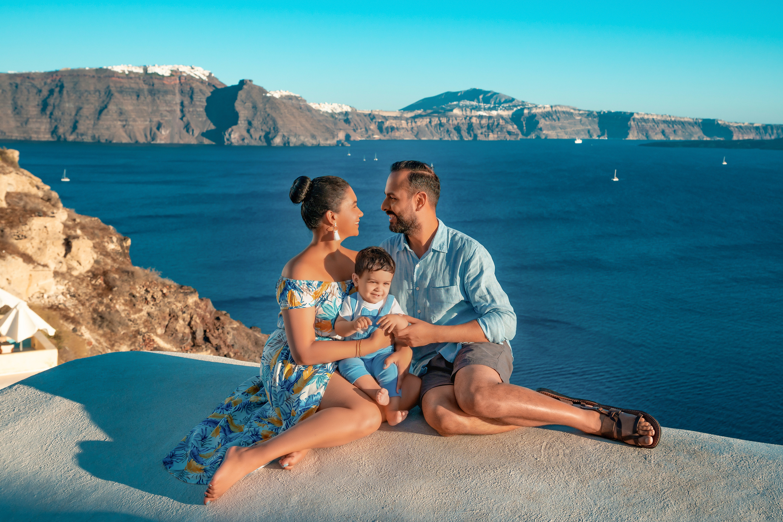 "Santorini’s Best Family Photographer"