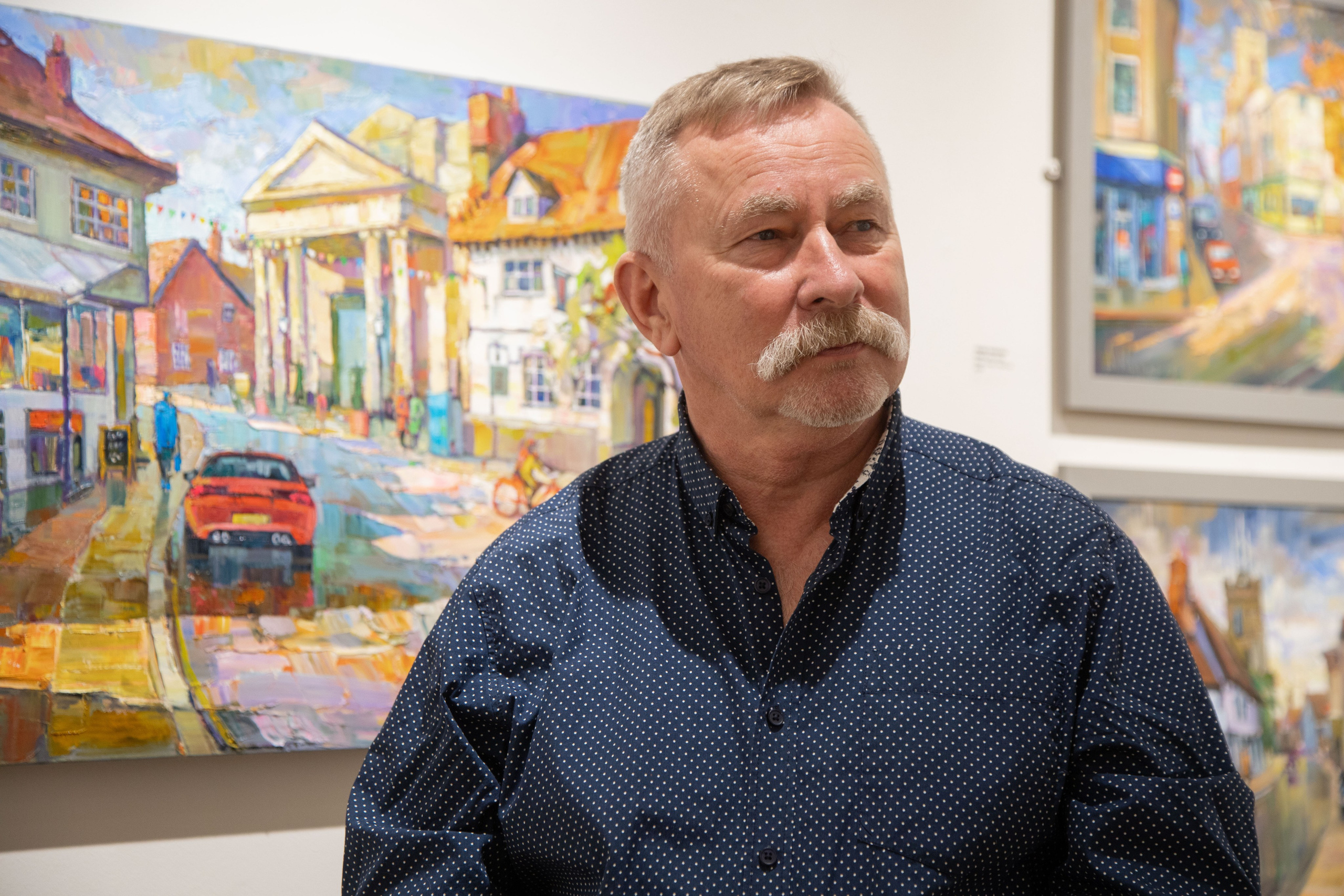 BBC: Ukrainian artist starts residency at Suffolk garden. Andriy Nekrasov artist