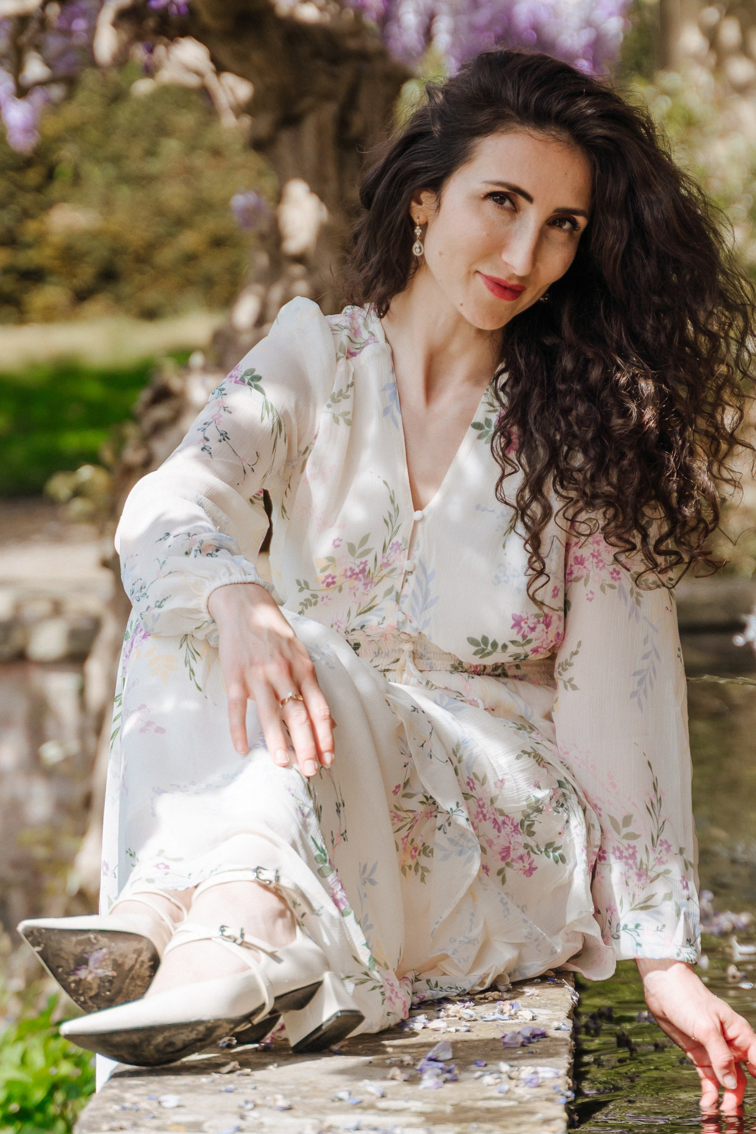 Santa Claus in kindergarten. Photographer in England Ekaterina Romanova