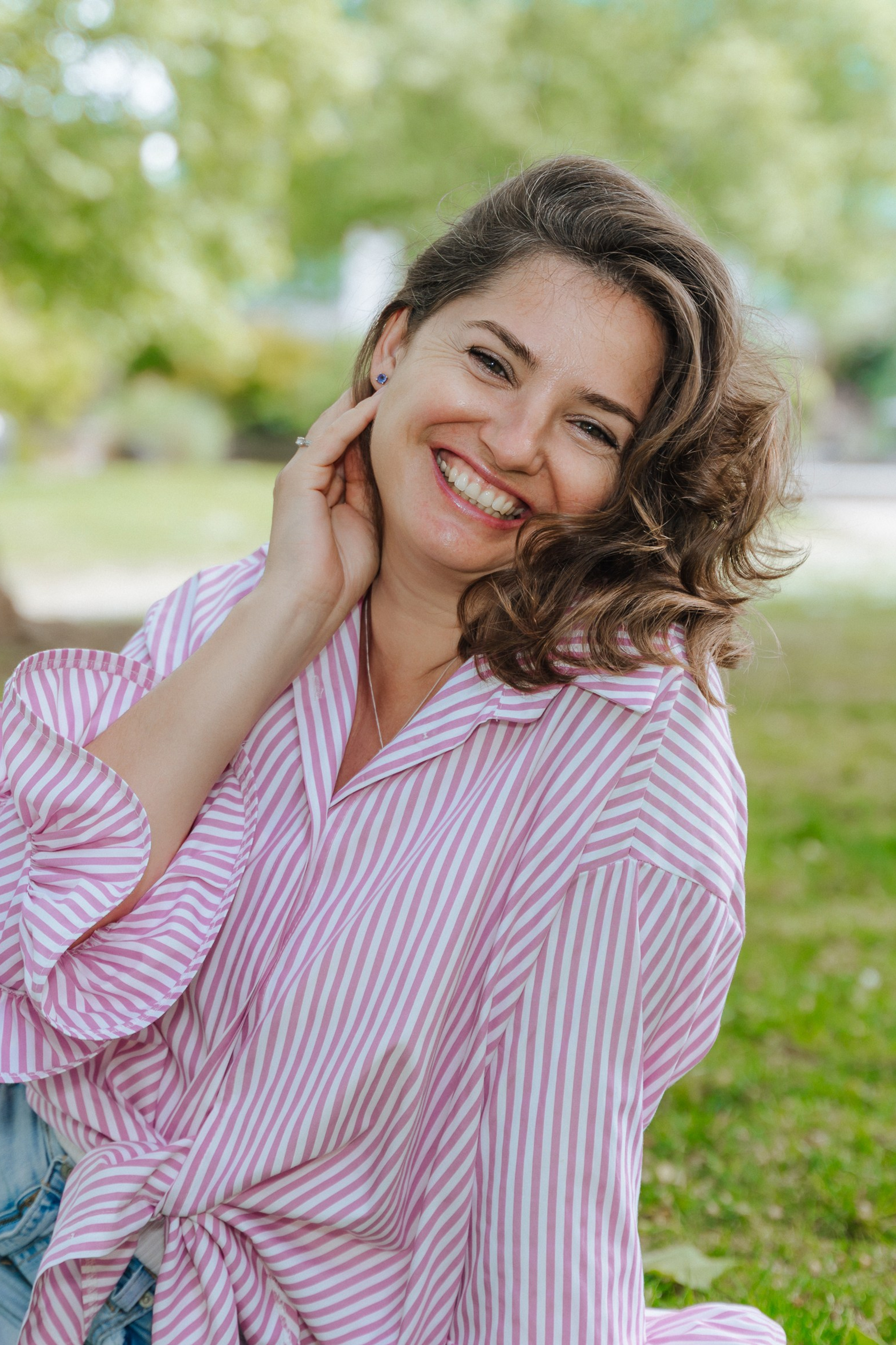 Santa Claus in kindergarten. Photographer in England Ekaterina Romanova