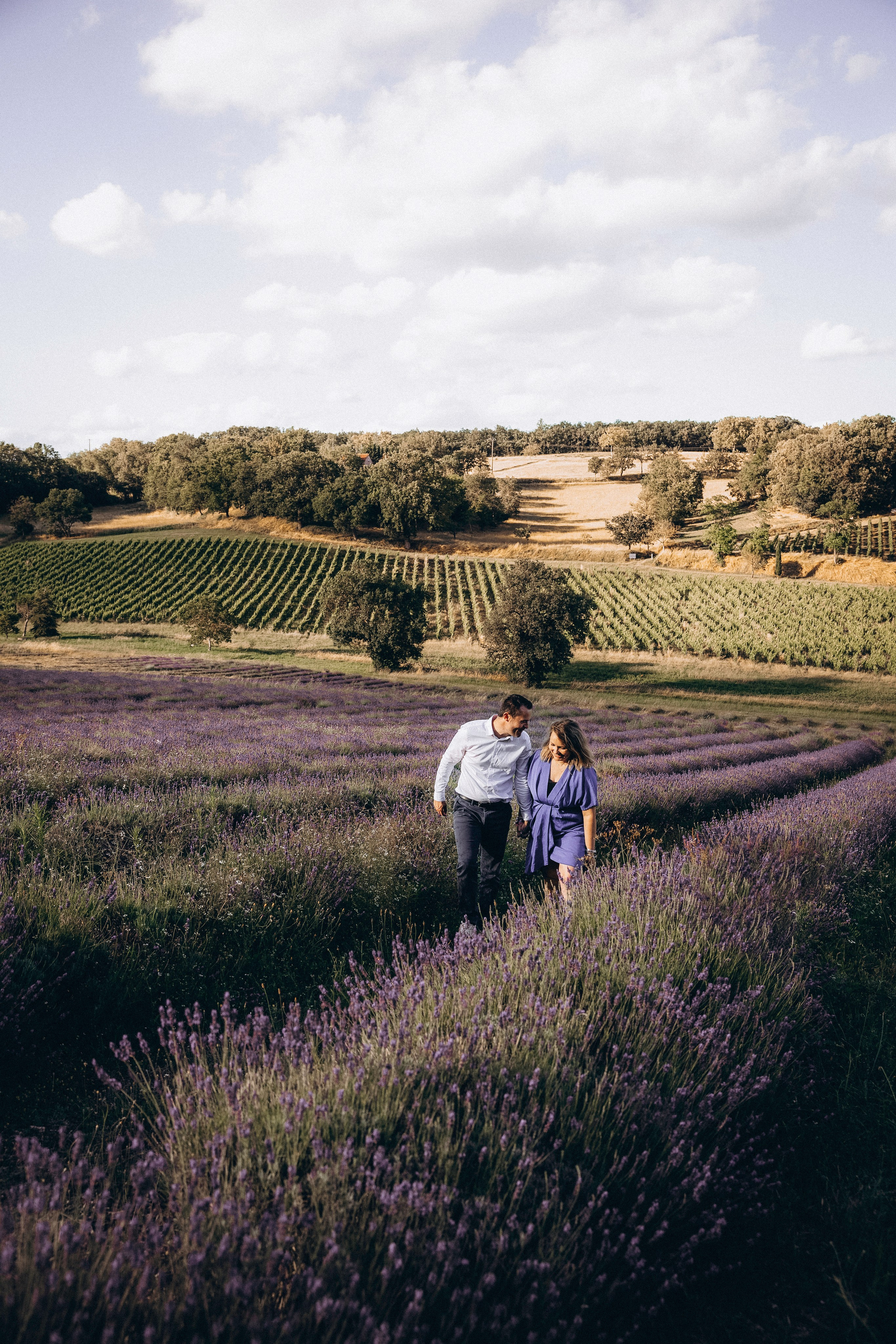 Séance fiançailles au bord de la Garonne: Un voyage romantique à Toulouse. Eugénie Smirnova — photographe à Toulouse et dans le sud-ouest de la France