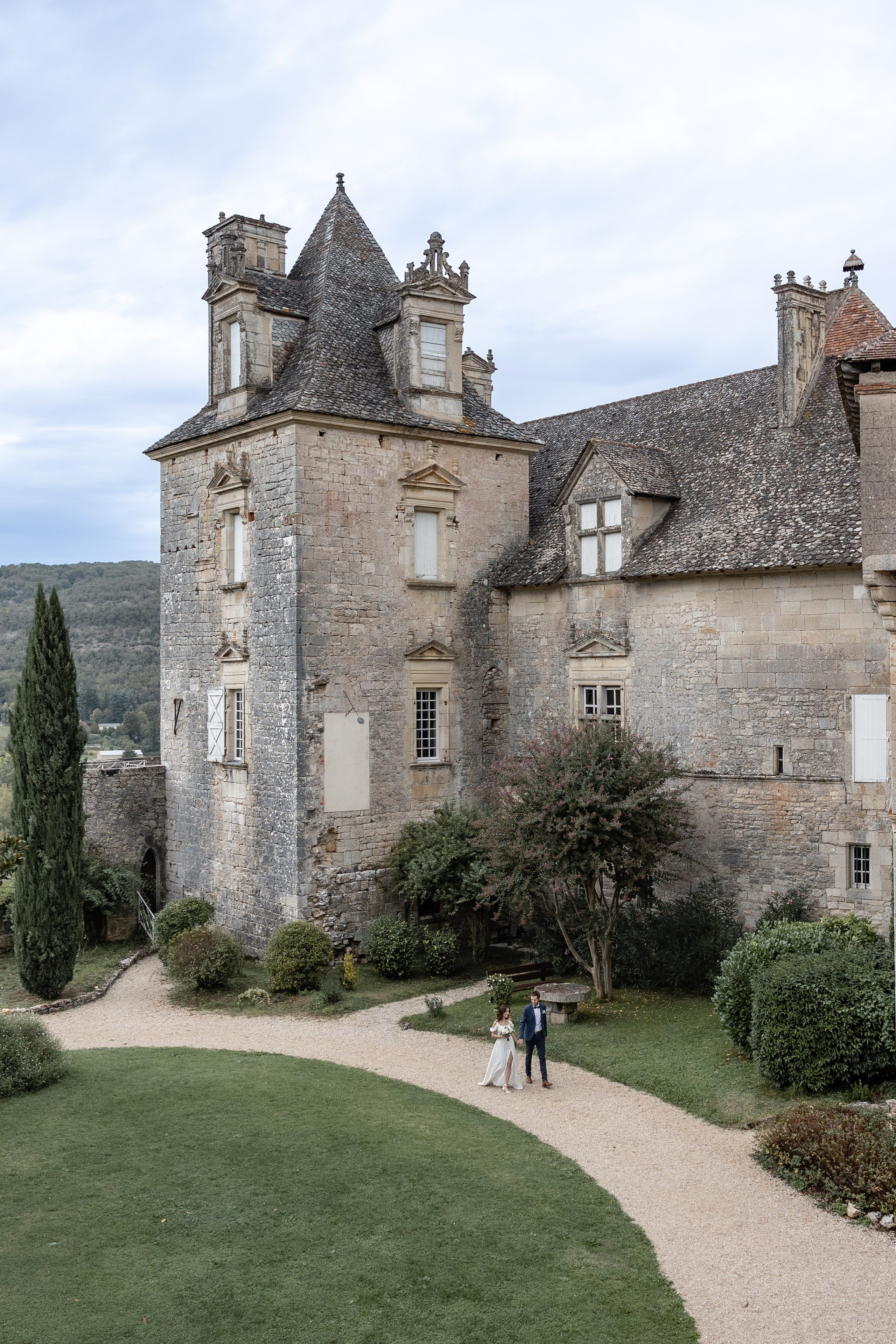 Château de Mercuès, sud-ouest de la France. Eugénie Smirnova — photographe à Toulouse et dans le sud-ouest de la France