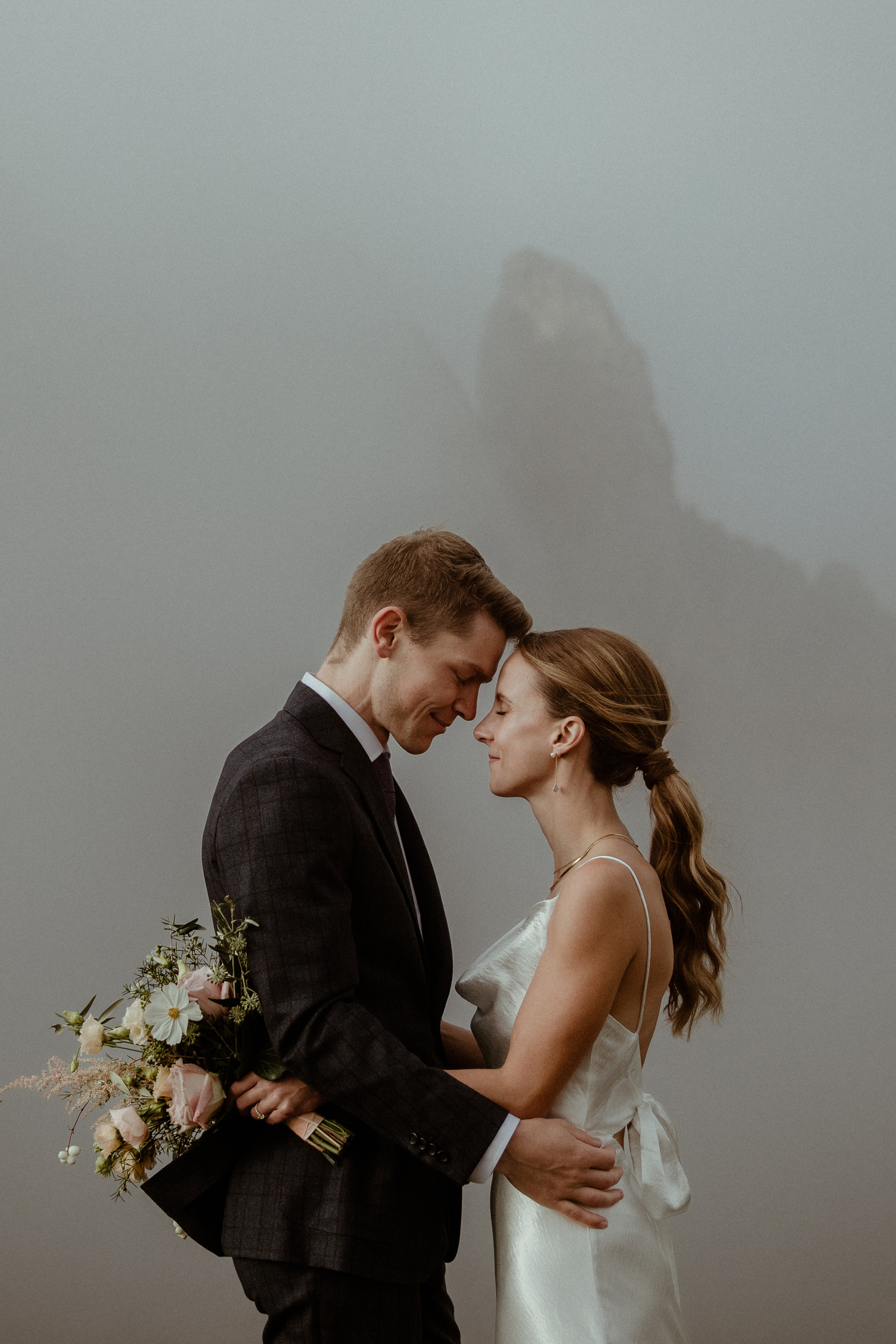 Intimate wedding in Dolomites
