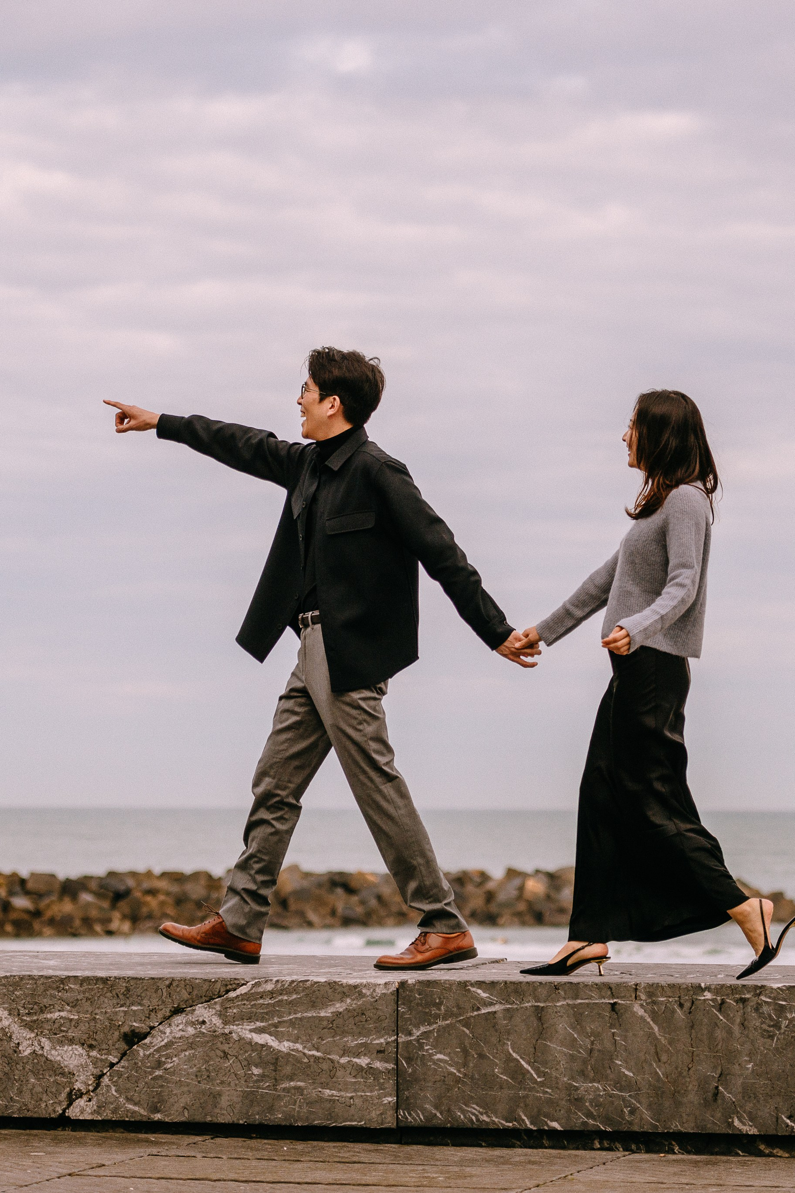 Марина и море…. Photographer in Bilbao Irina Makou