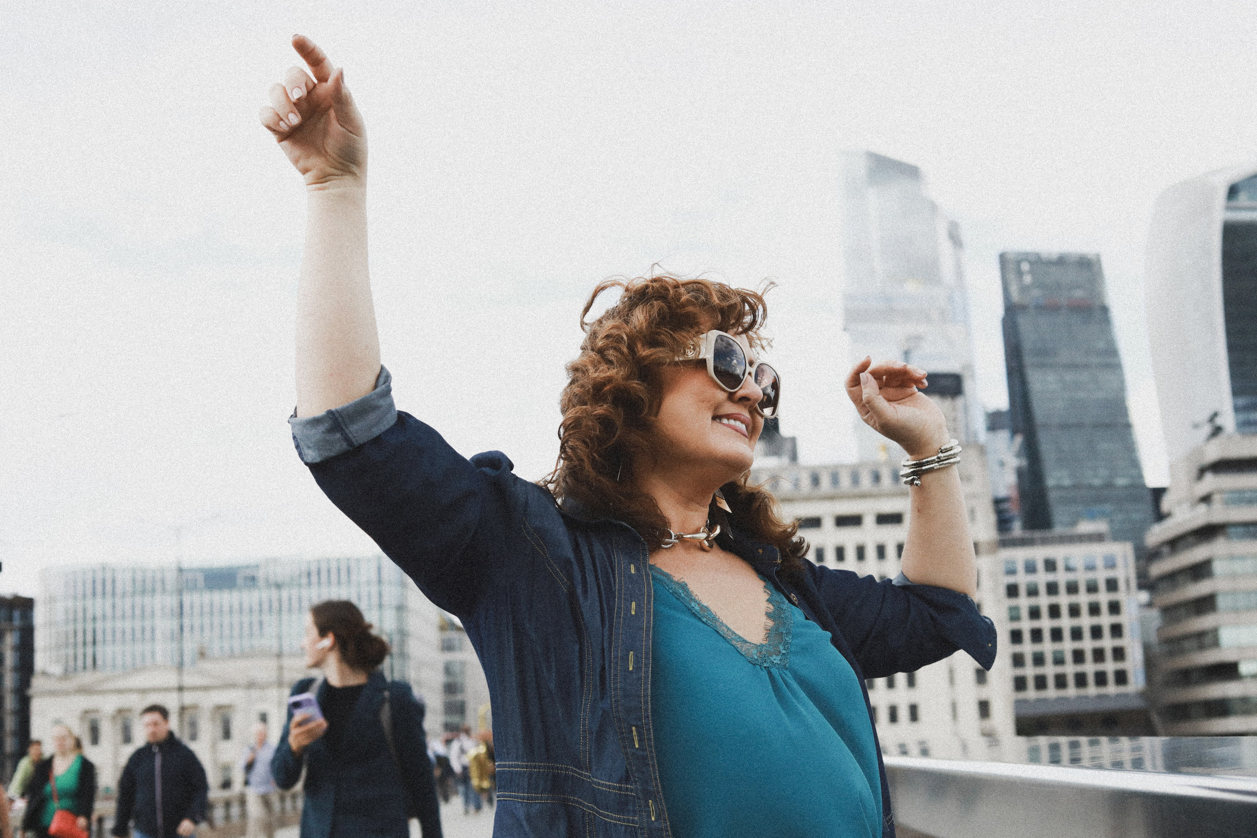 Оlga and her shiny London