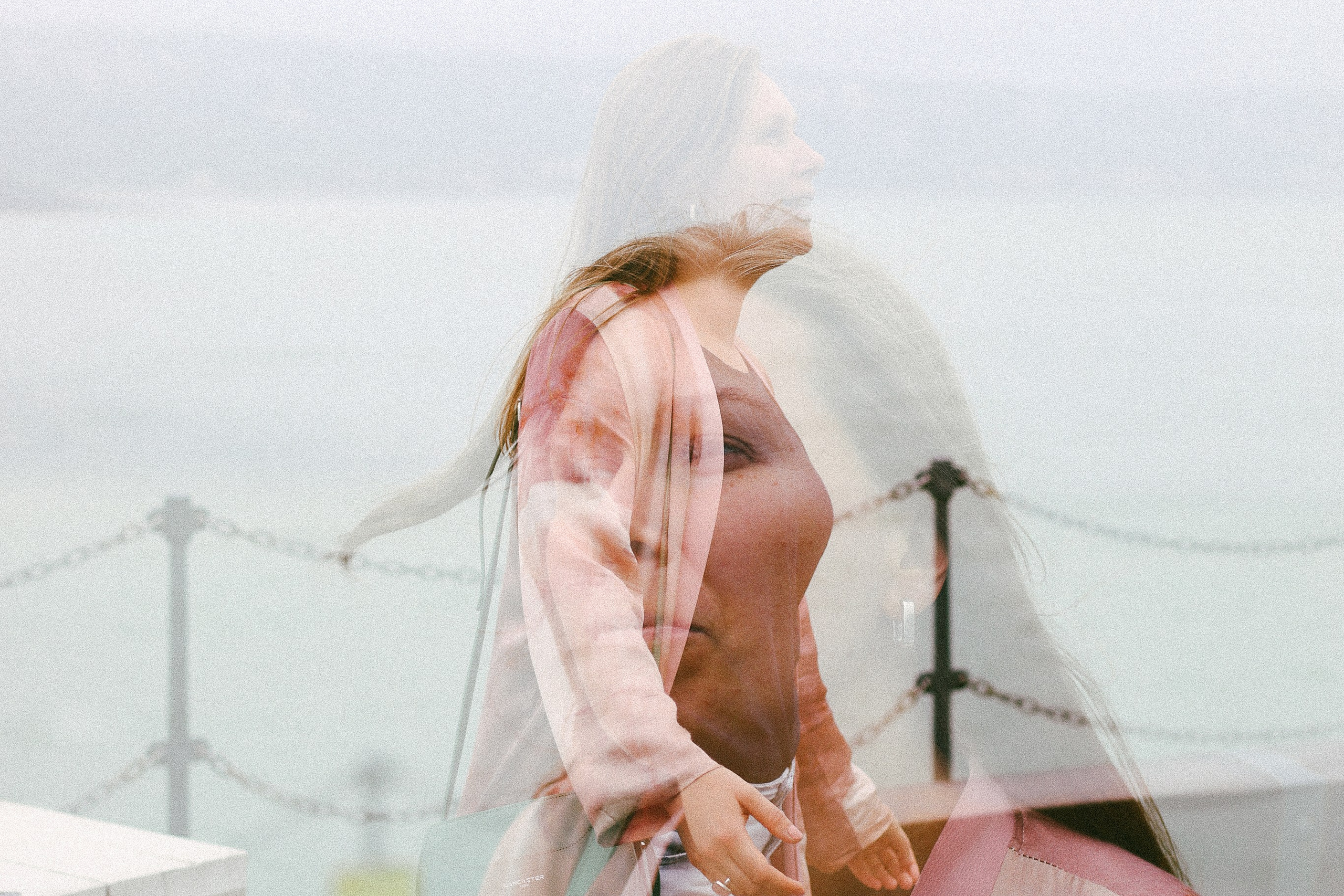 Katya near the lighthouse