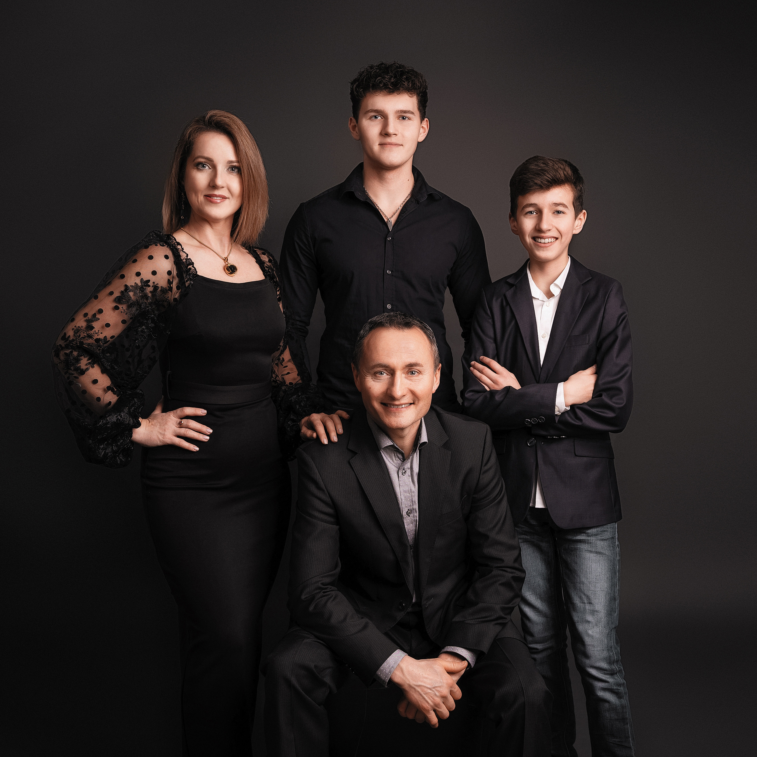 Familienausflug im Herbstwald. Portraitfotografie in Gründau Elena Ohnstedt