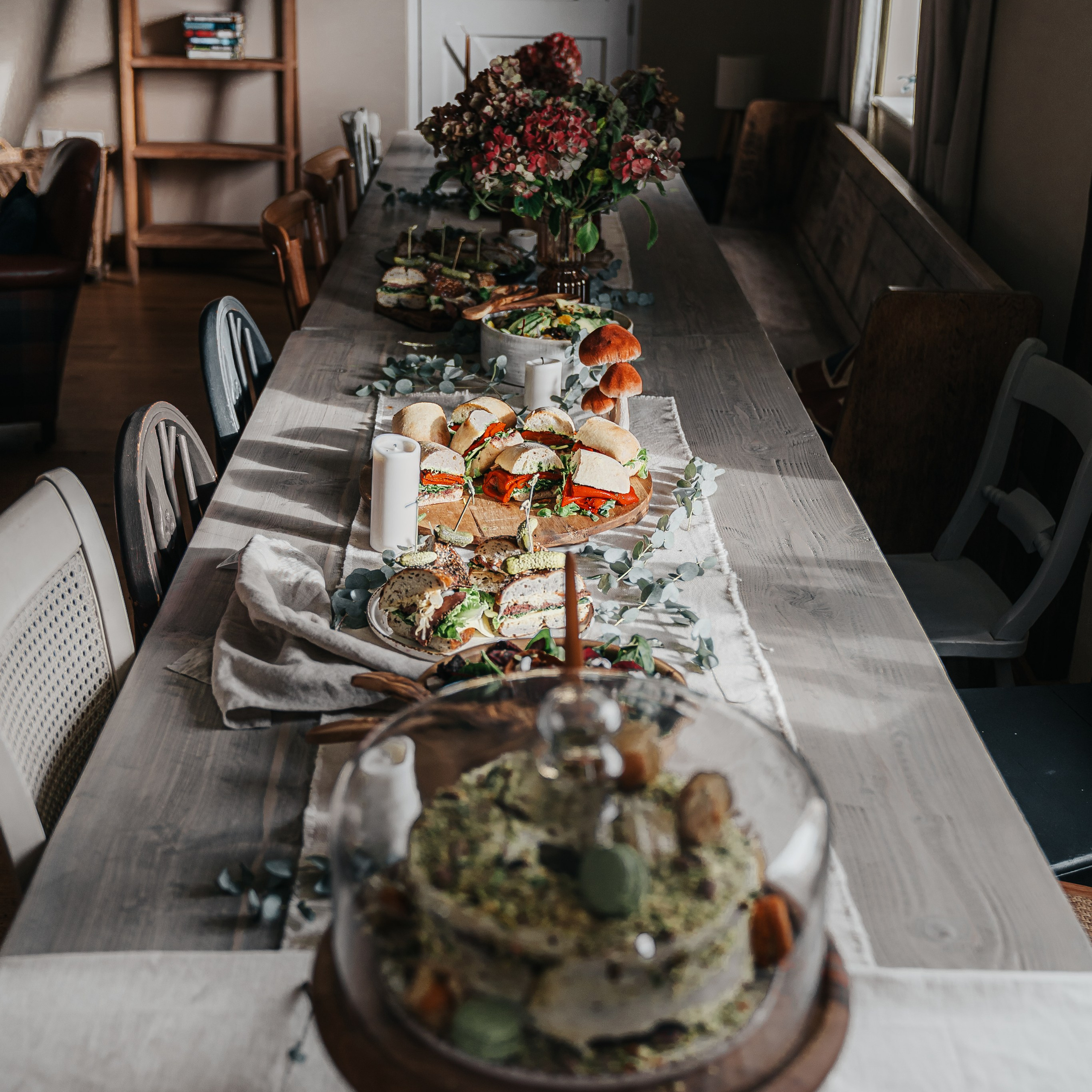 Roots Retreat. Catering by The little Dough Dough Bakery