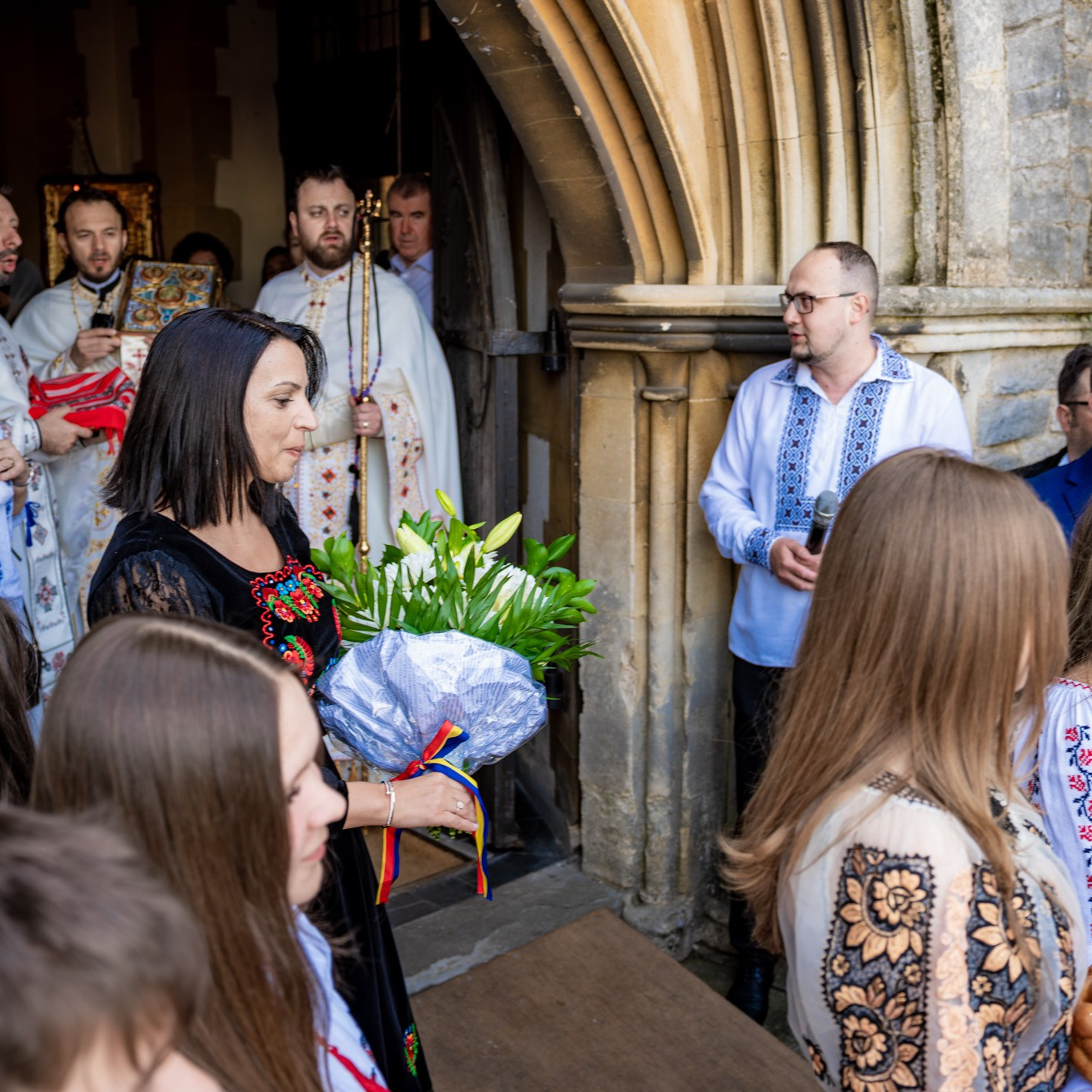 Sambata lui Lazar si Hramul la Biserica Romaneasca din Southampton — Slujba arhiereasca oficiata de PS Parinte Atanasie. TANTAN IONUT FOTO & FILM