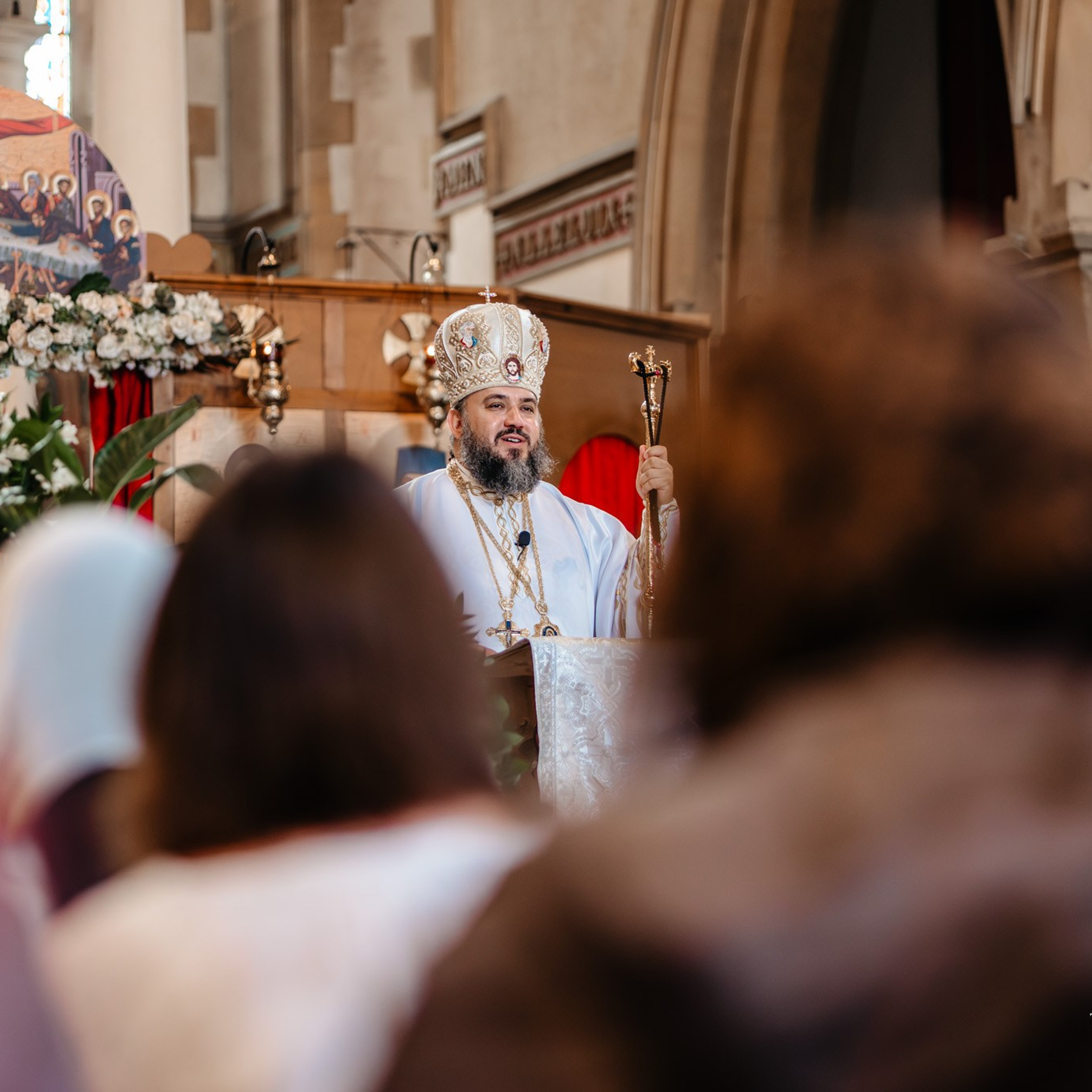 Sambata lui Lazar si Hramul la Biserica Romaneasca din Southampton — Slujba arhiereasca oficiata de PS Parinte Atanasie. TANTAN IONUT FOTO & FILM