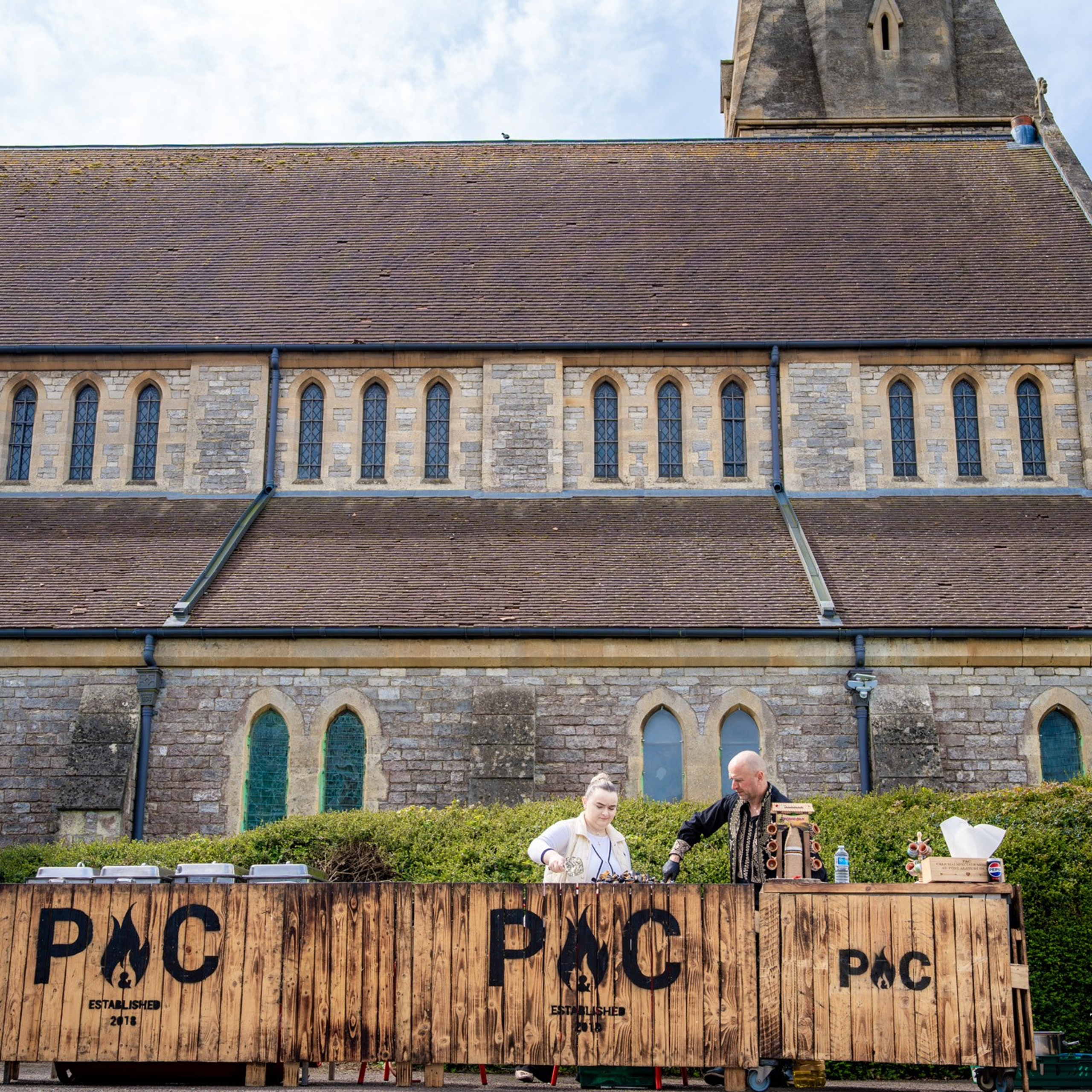 Sambata lui Lazar si Hramul la Biserica Romaneasca din Southampton — Slujba arhiereasca oficiata de PS Parinte Atanasie. TANTAN IONUT FOTO & FILM