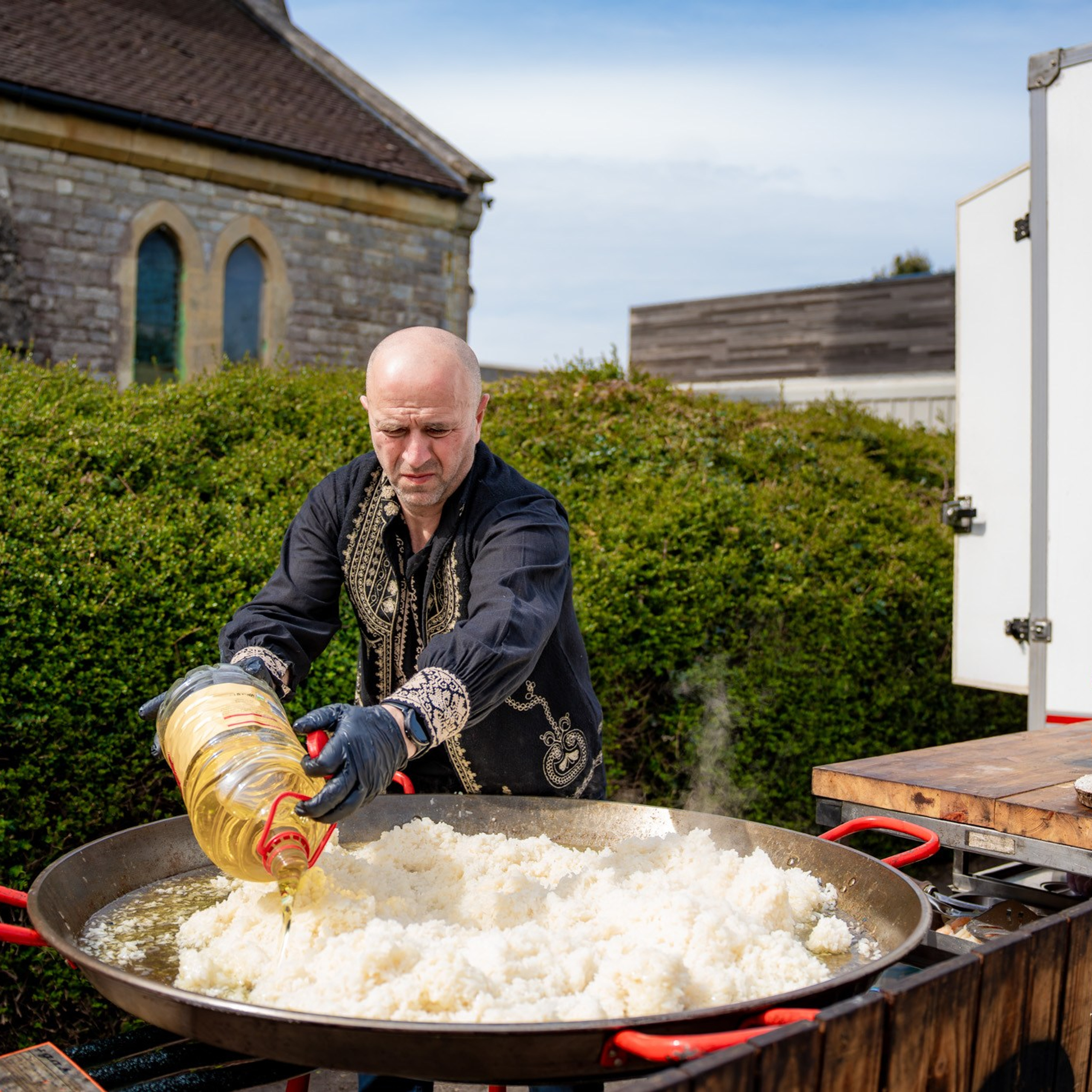 Sambata lui Lazar si Hramul la Biserica Romaneasca din Southampton — Slujba arhiereasca oficiata de PS Parinte Atanasie. TANTAN IONUT FOTO & FILM