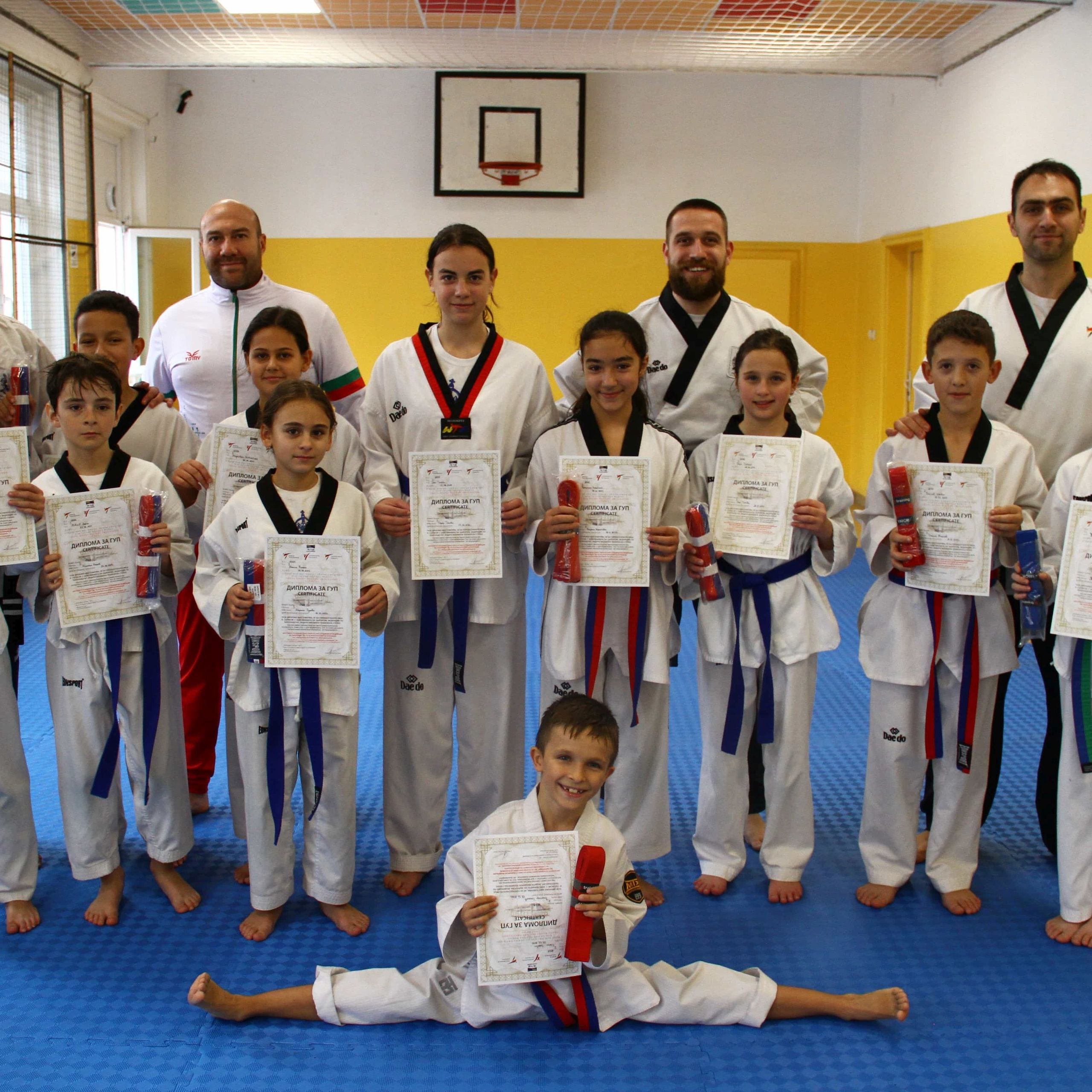 ТАЕКУОНДО изпити