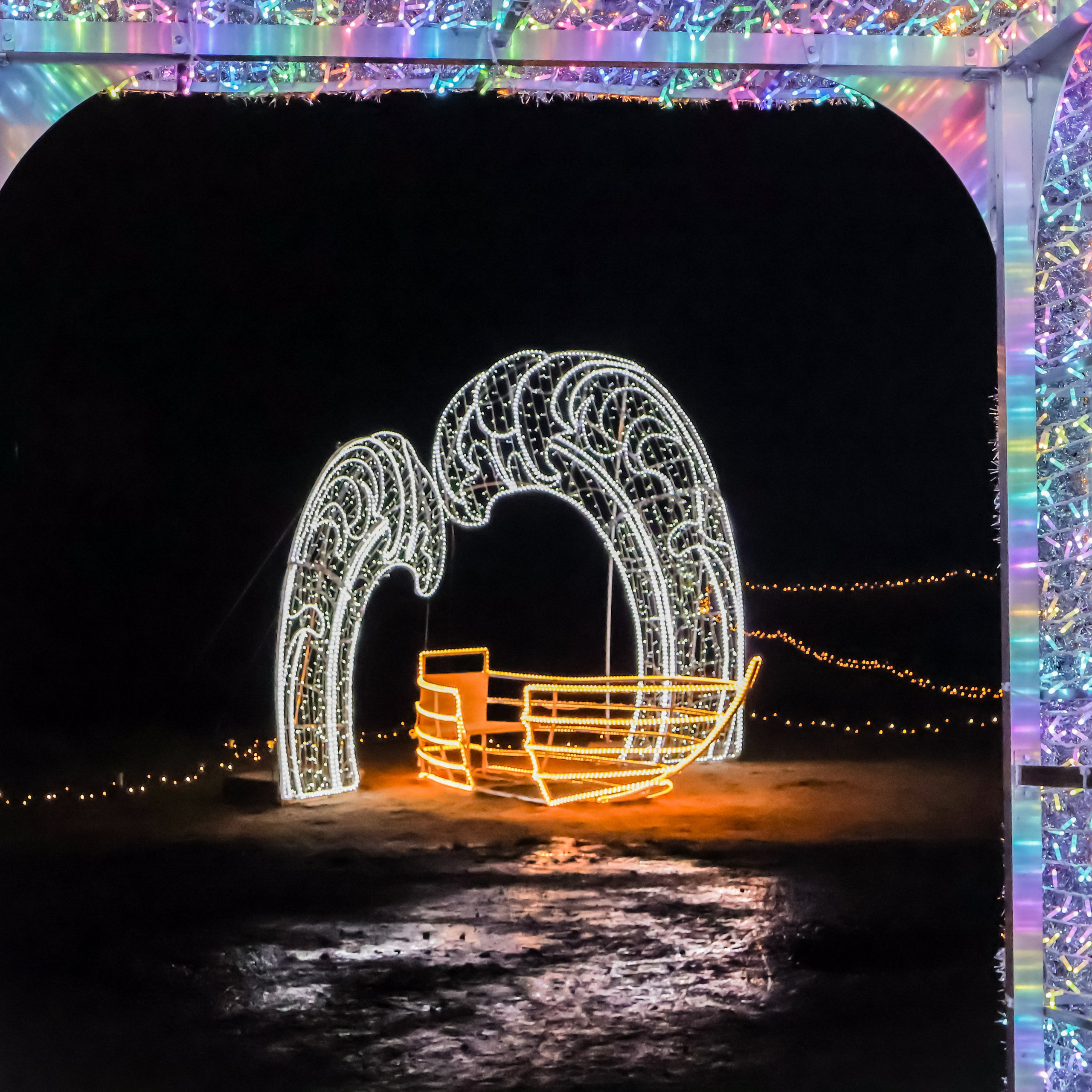 Adventure Lights at SkyPark. Create with Twila