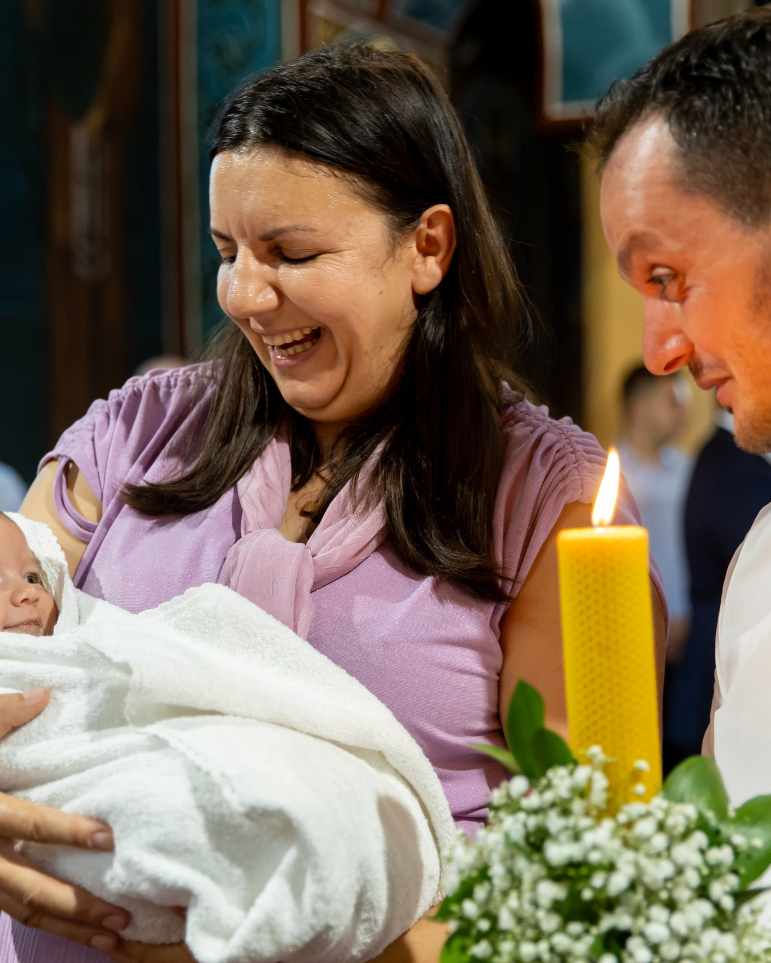 Botezul lui Ștefan – O zi de har și bucurie în familie