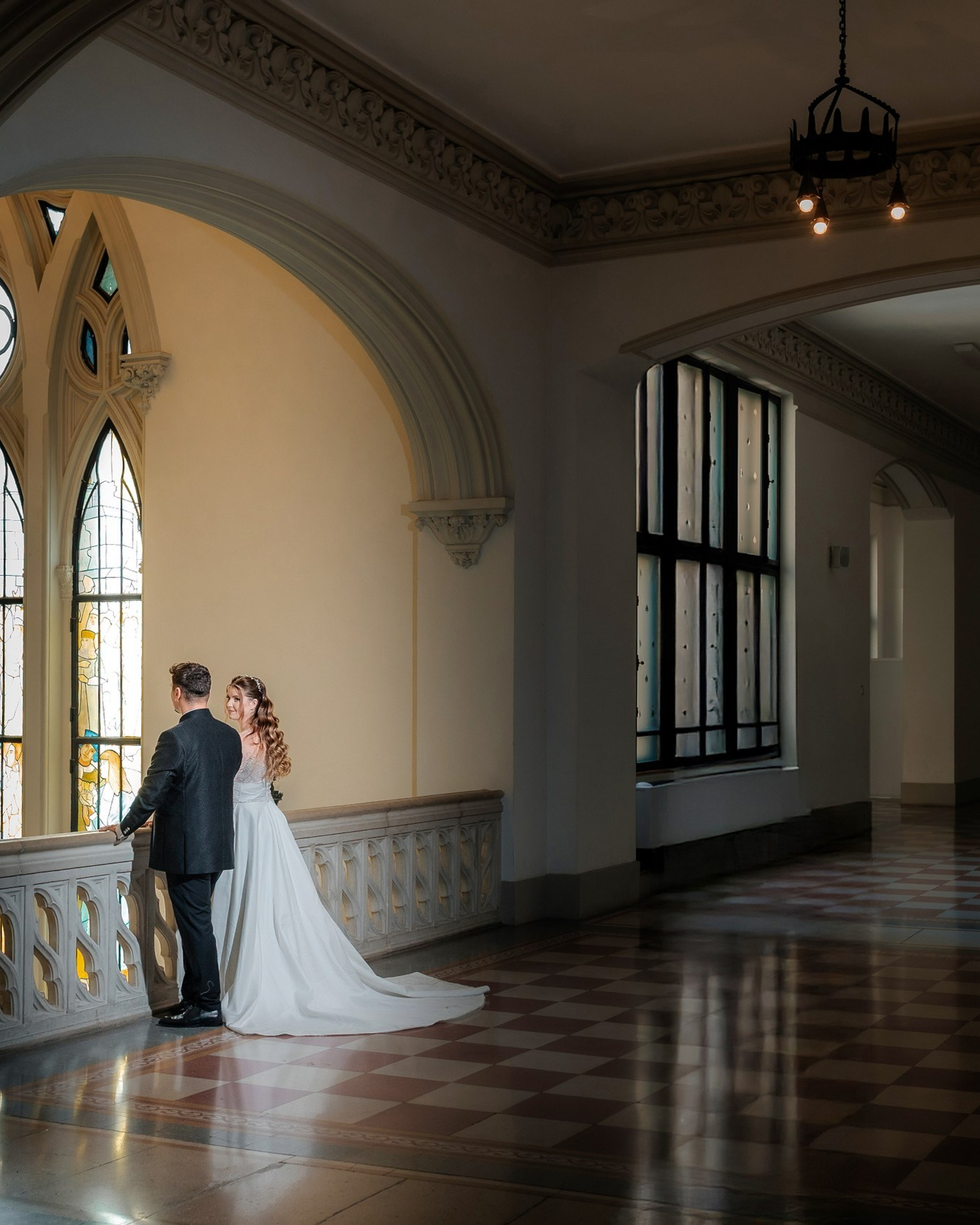 Trash the Dress – Paul & Bianca la Palatul Culturii, Iași