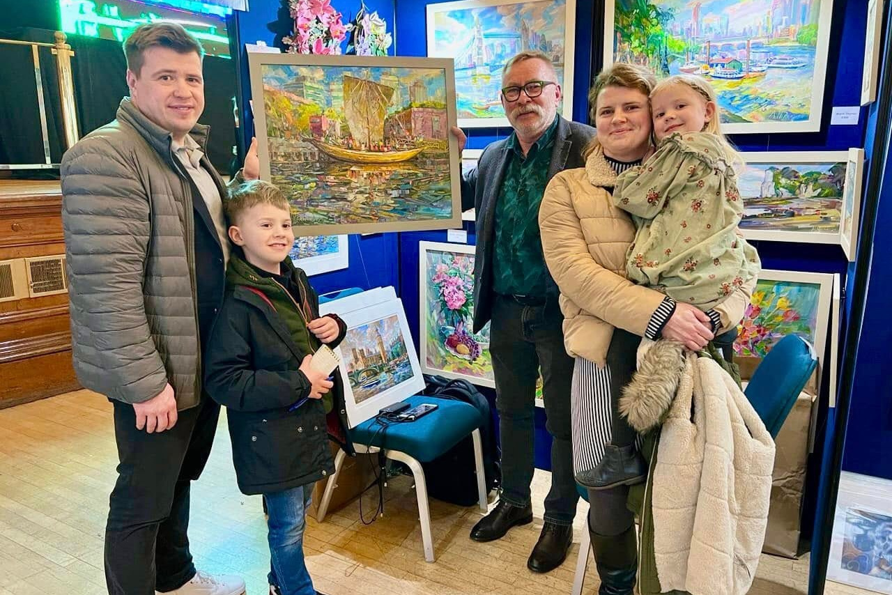 BBC: Ukrainian artist starts residency at Suffolk garden. Andriy Nekrasov artist