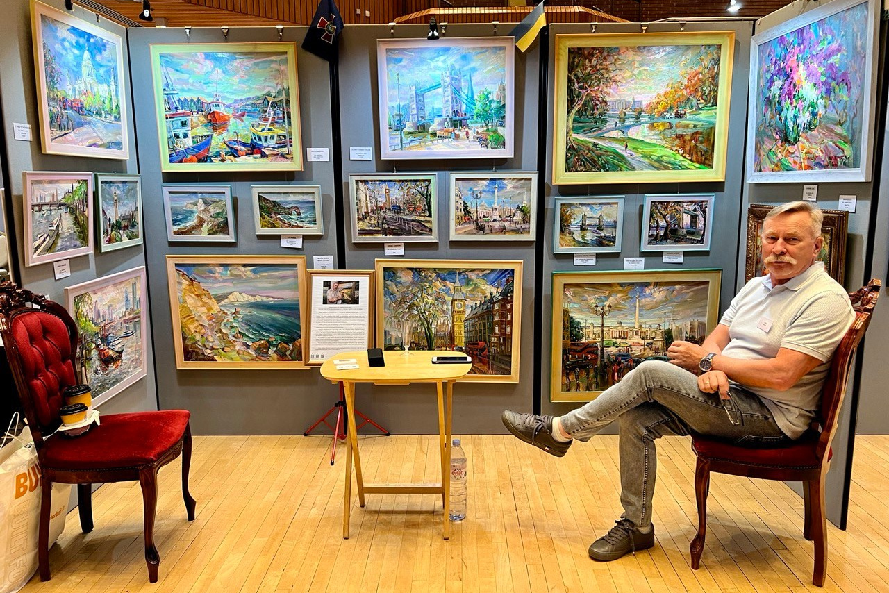 BBC: Ukrainian artist starts residency at Suffolk garden. Andriy Nekrasov artist