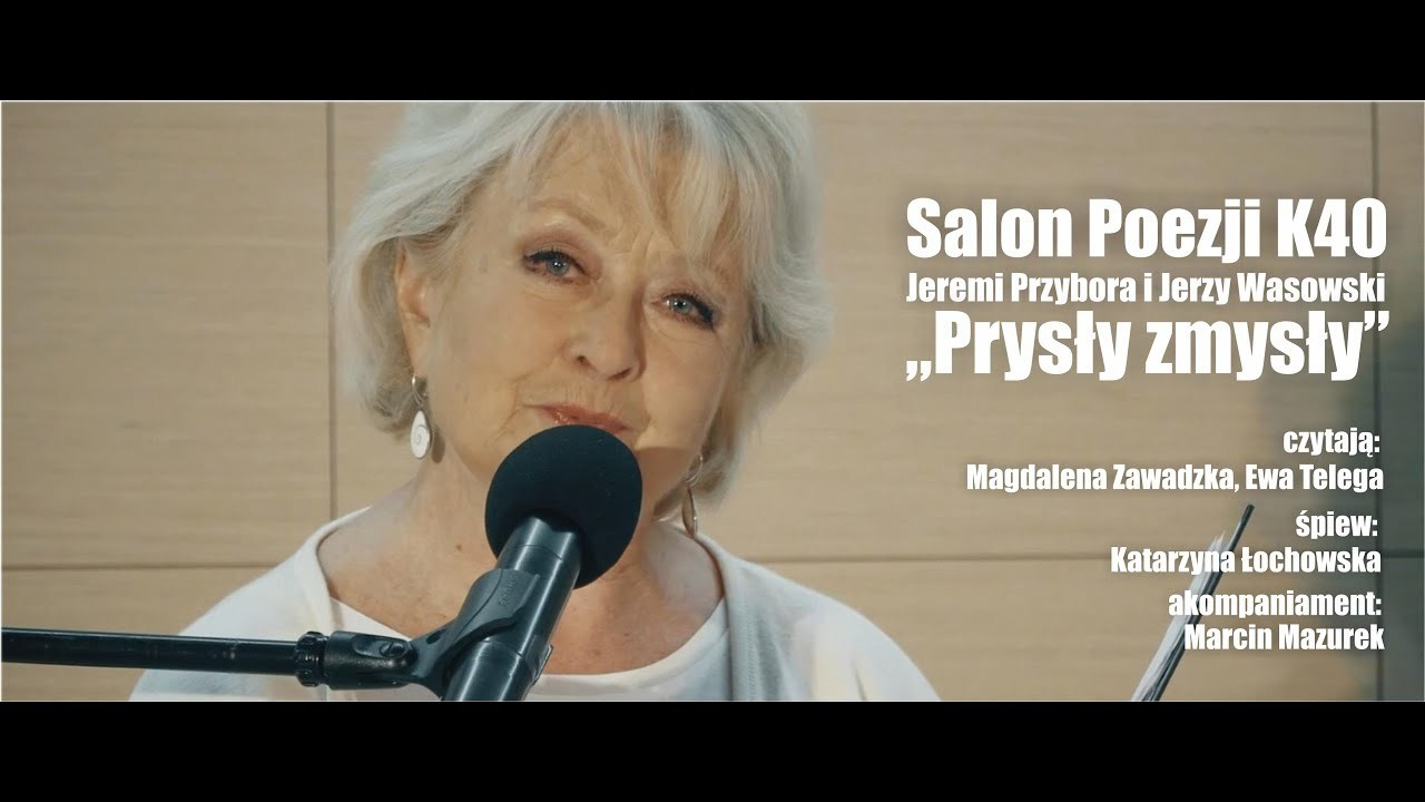 Salon Poezji K40 - Magdalena Zawadzka - Jeremi Przybora i Jerzy Wasowski. Андрей Шипилов — Фотография & Видеография