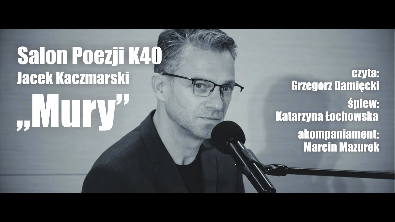 Salon Poezji K40 - Grzegorz Damięcki - Jacek Kaczmarski - „Mury”. Андрей Шипилов — Фотография & Видеография