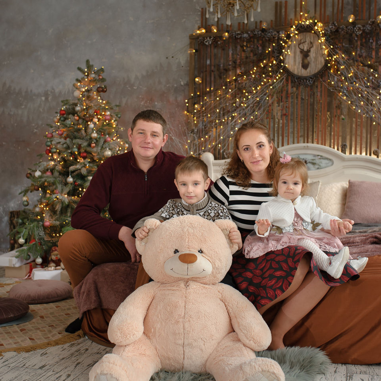 Новогодняя Фотосессия. Семейный фотограф в Кишинёве THOMAS SHTIFT